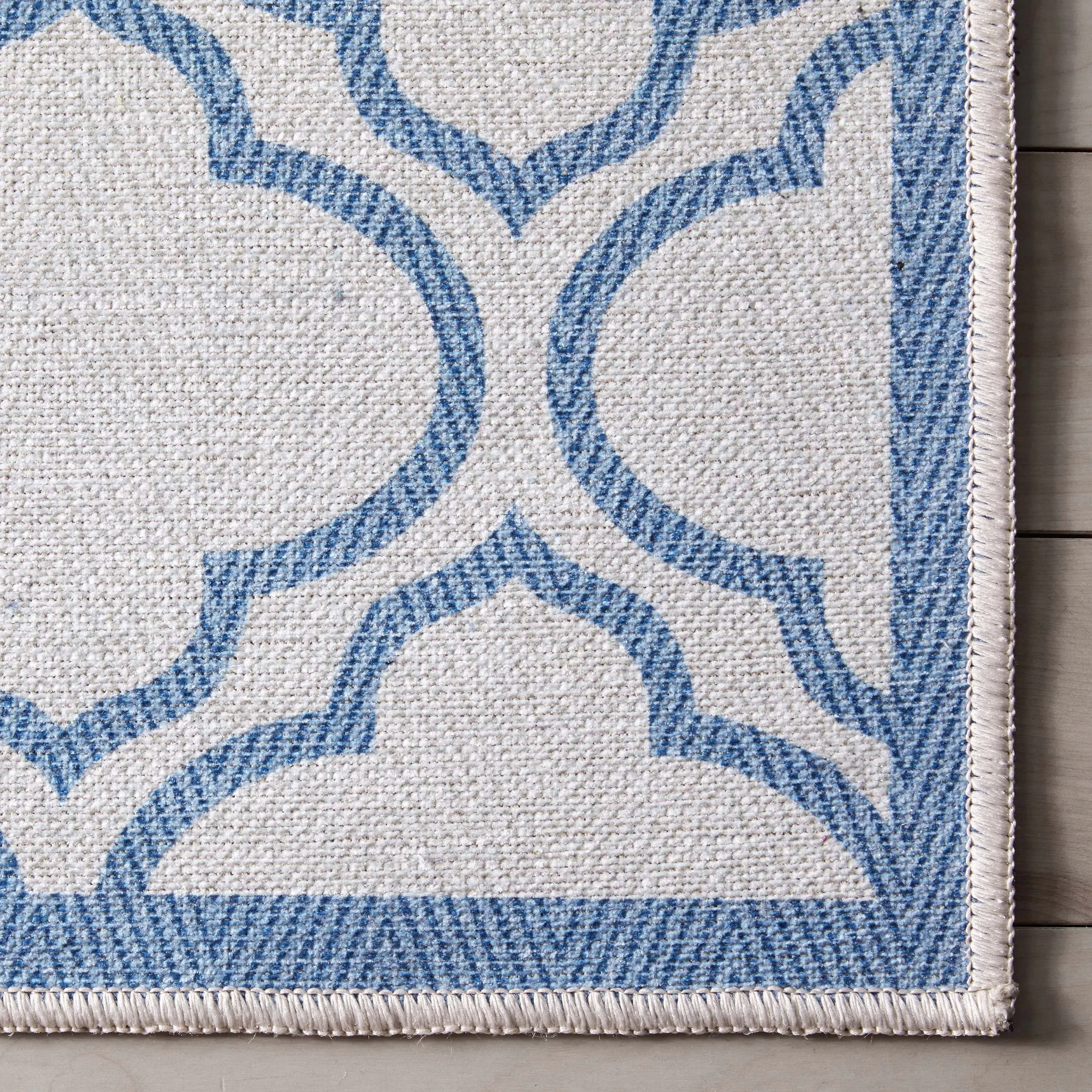 Well Woven Apollo Lattice Moroccan Machine Washable Area Rug