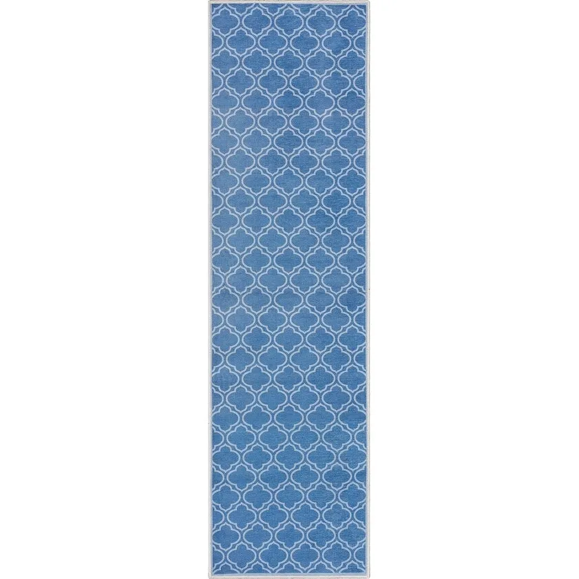 Well Woven Apollo Lattice Moroccan Machine Washable Area Rug