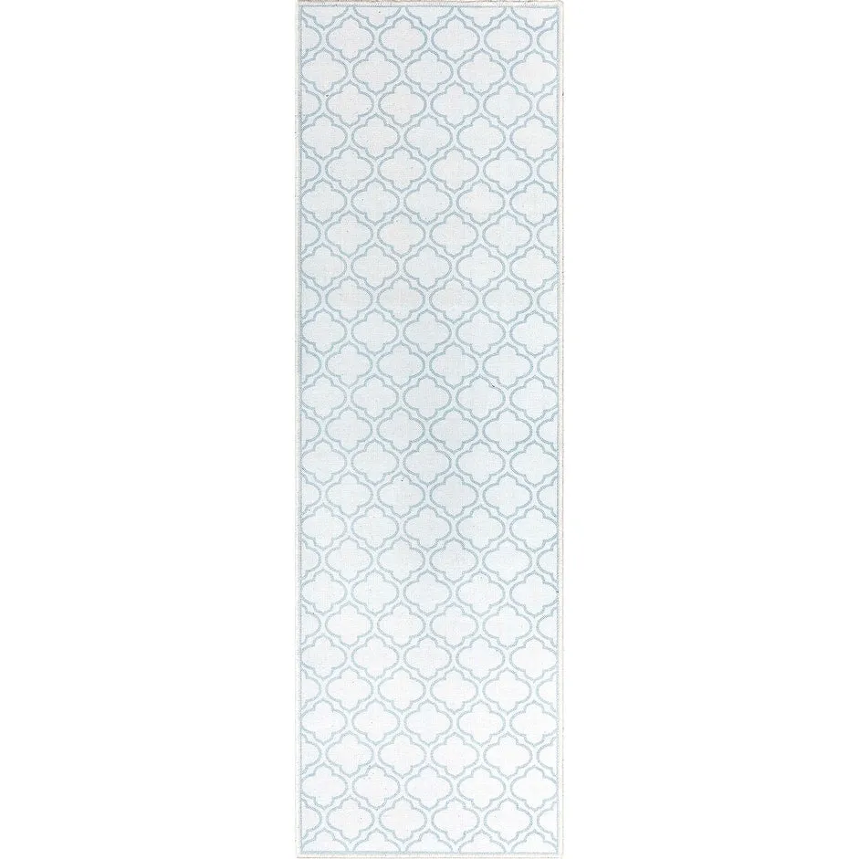 Well Woven Apollo Lattice Moroccan Machine Washable Area Rug