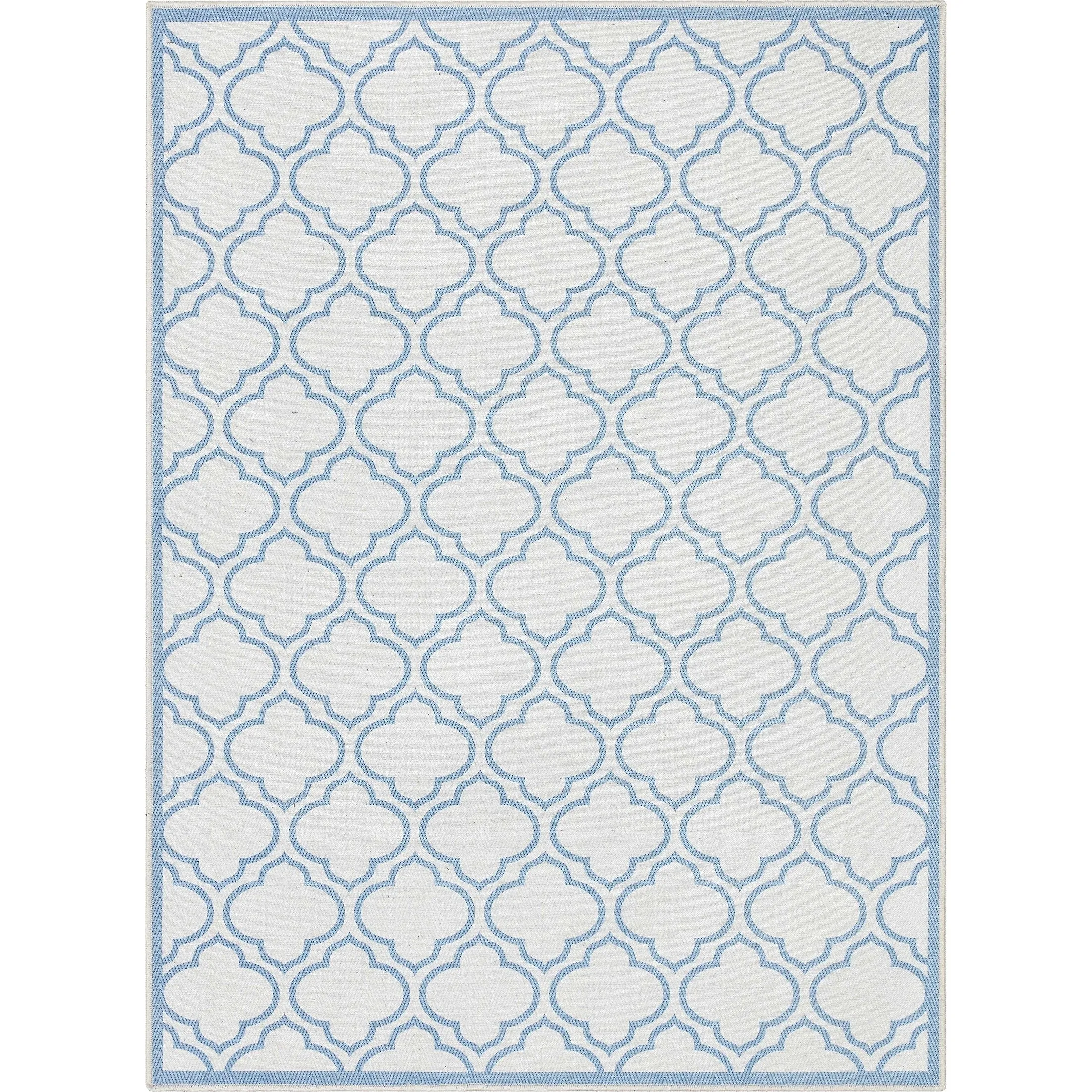 Well Woven Apollo Lattice Moroccan Machine Washable Area Rug