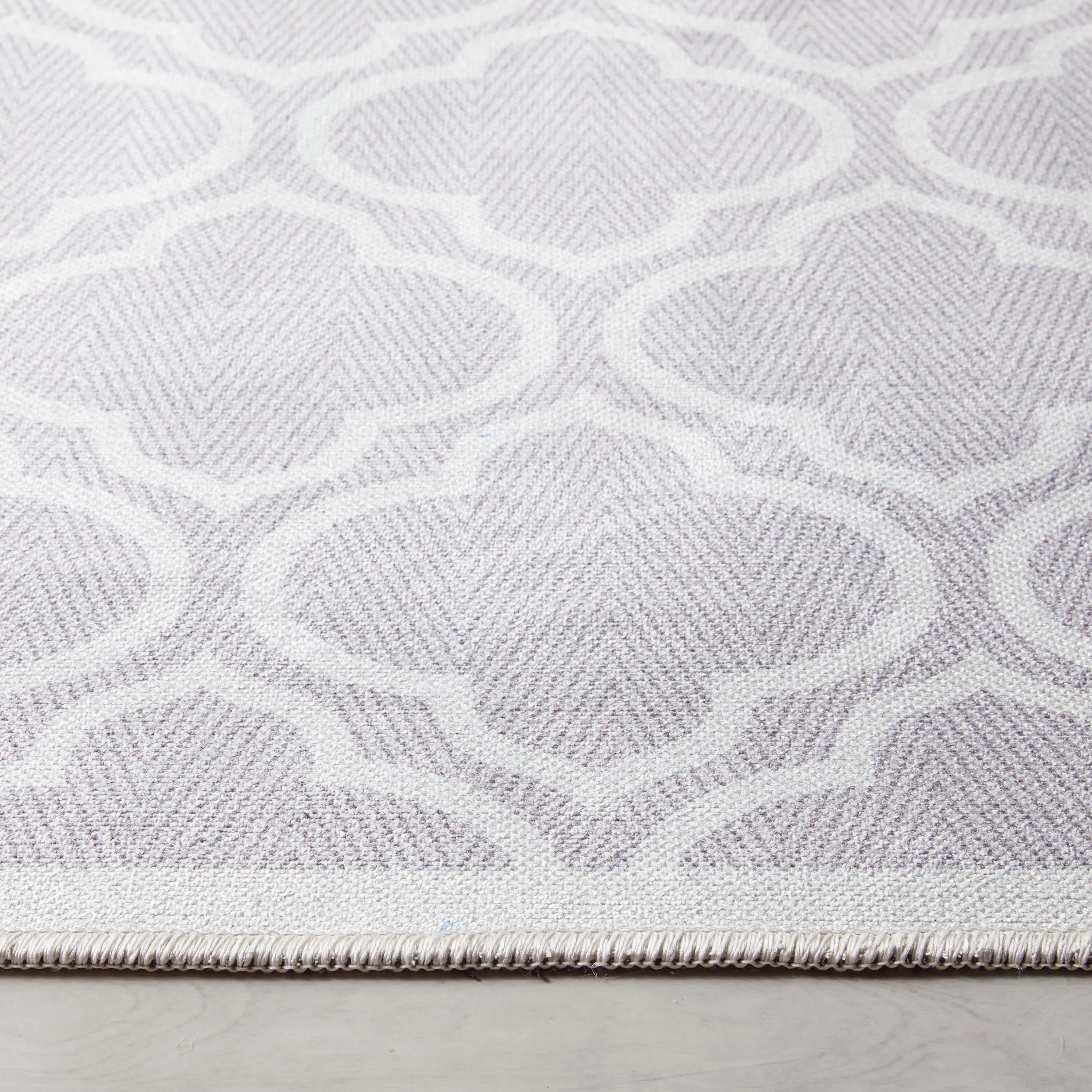 Well Woven Apollo Lattice Moroccan Machine Washable Area Rug