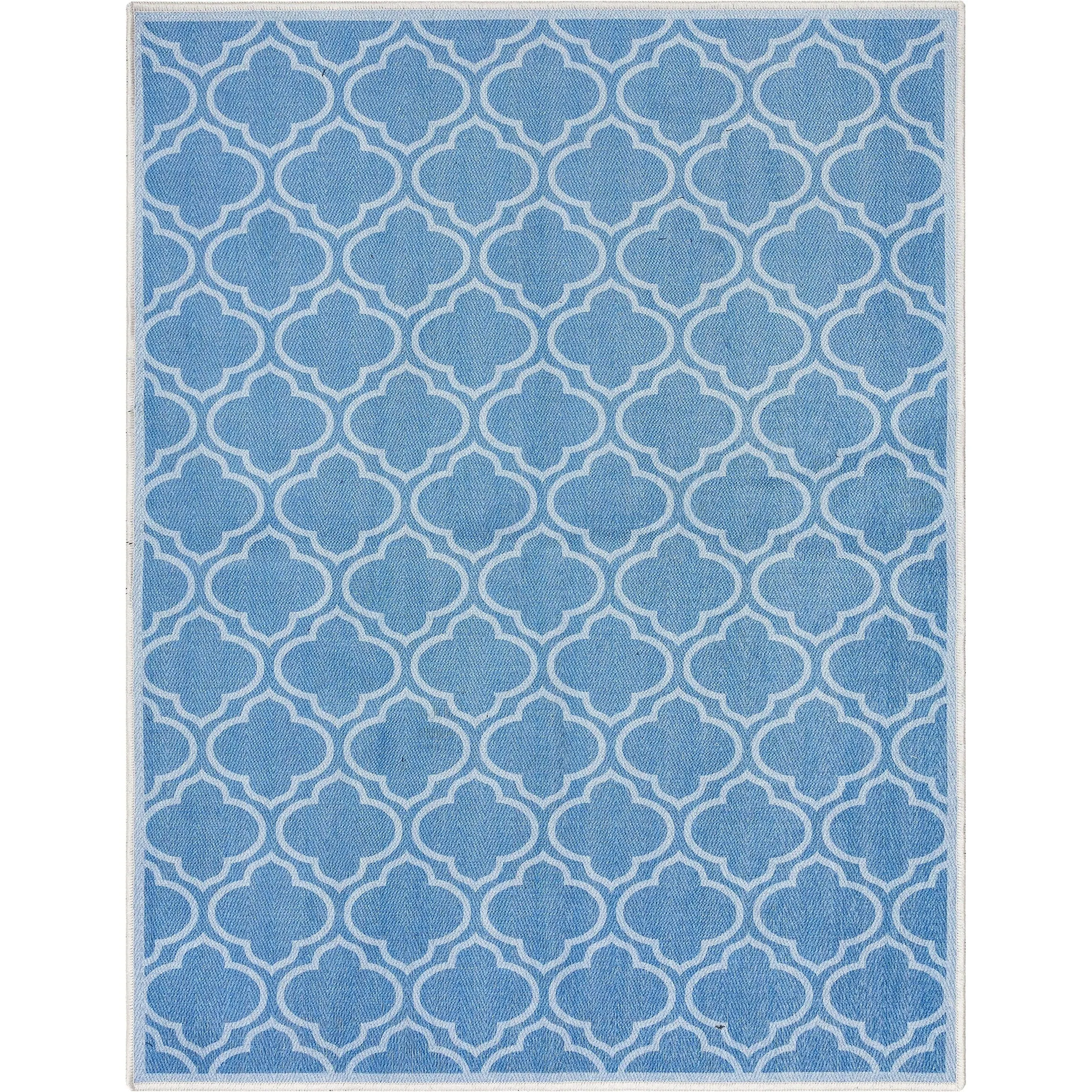 Well Woven Apollo Lattice Moroccan Machine Washable Area Rug
