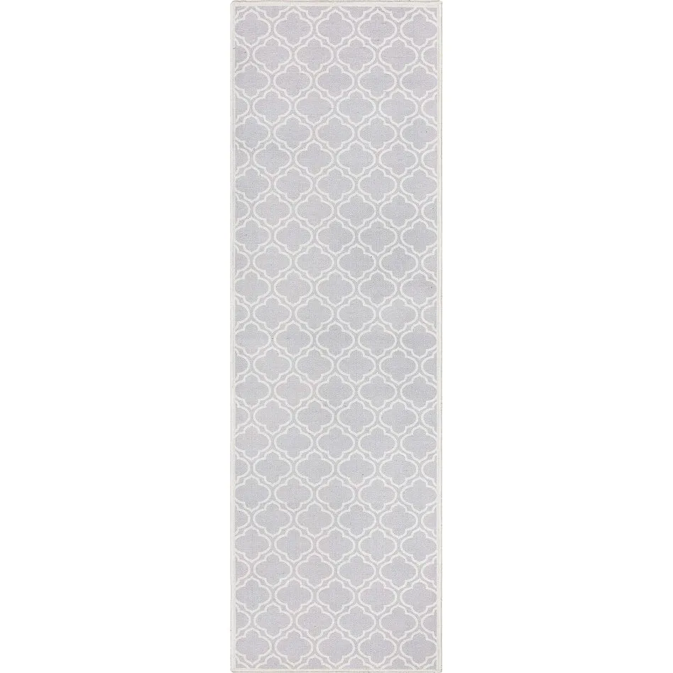 Well Woven Apollo Lattice Moroccan Machine Washable Area Rug