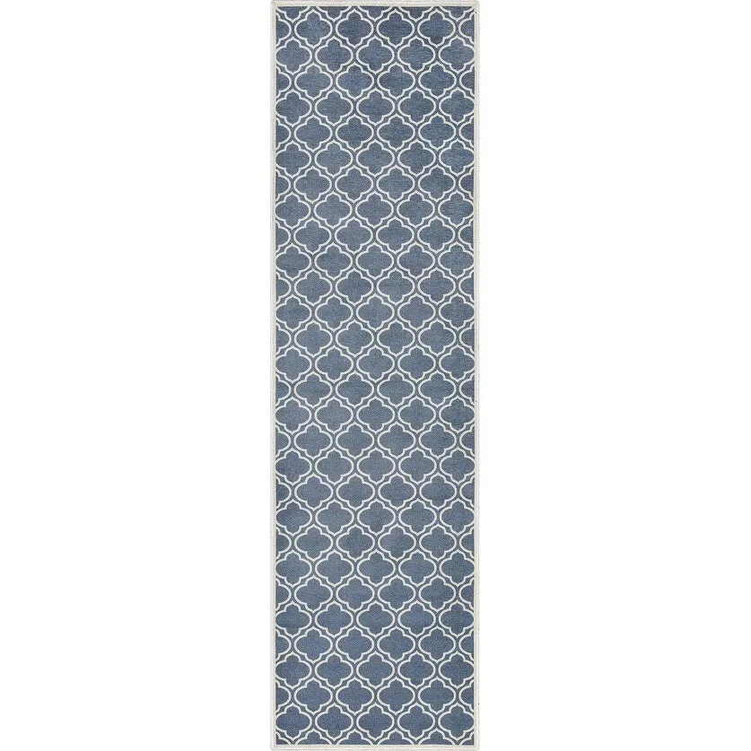 Well Woven Apollo Lattice Moroccan Machine Washable Area Rug