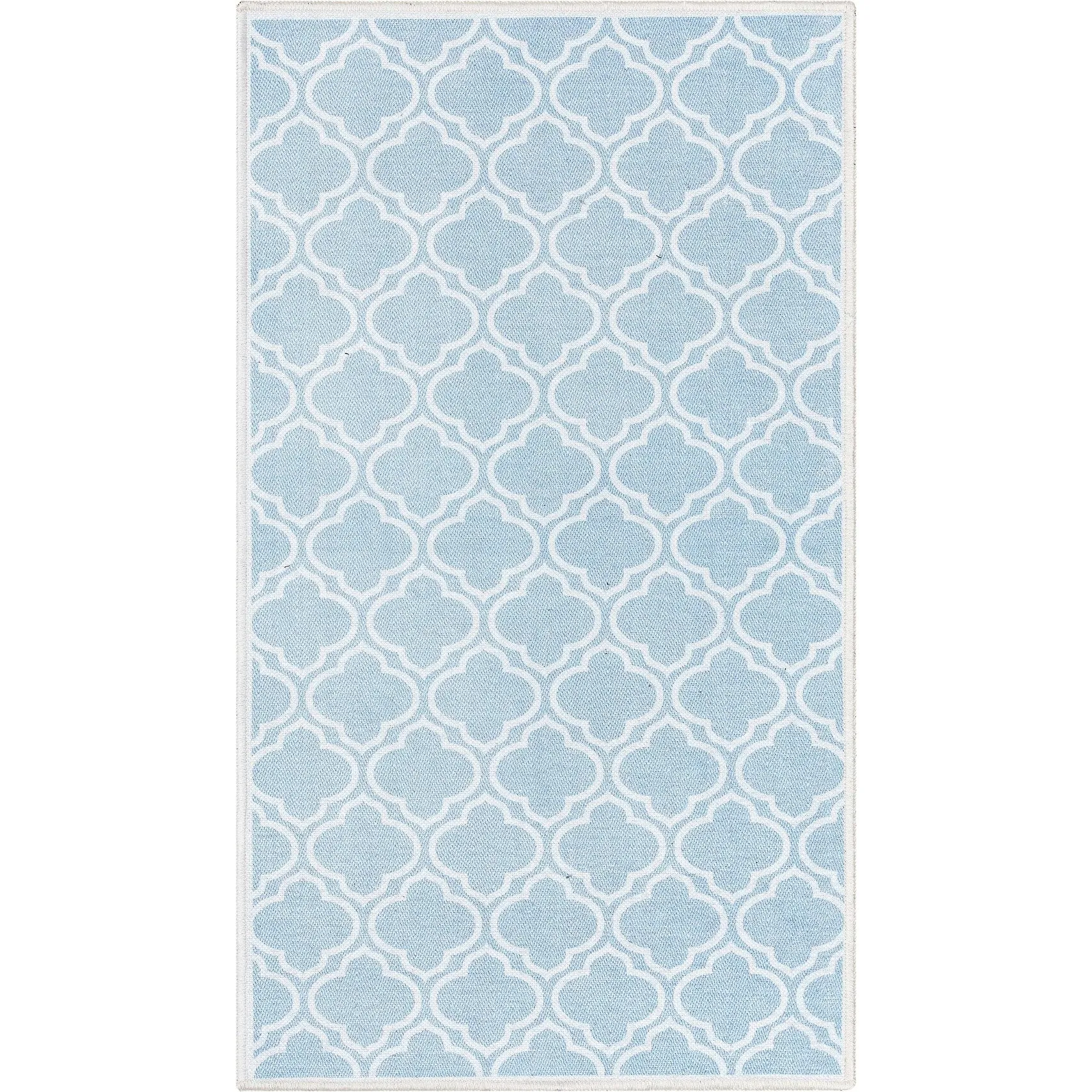 Well Woven Apollo Lattice Moroccan Machine Washable Area Rug