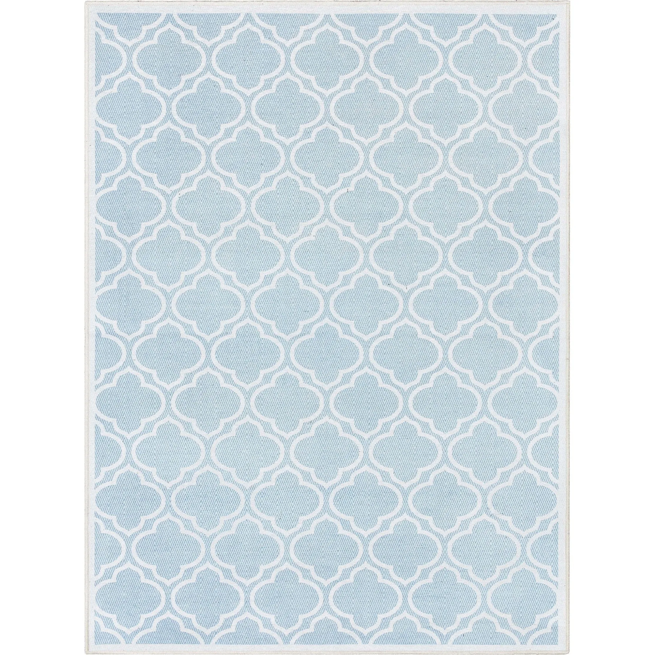 Well Woven Apollo Lattice Moroccan Machine Washable Area Rug