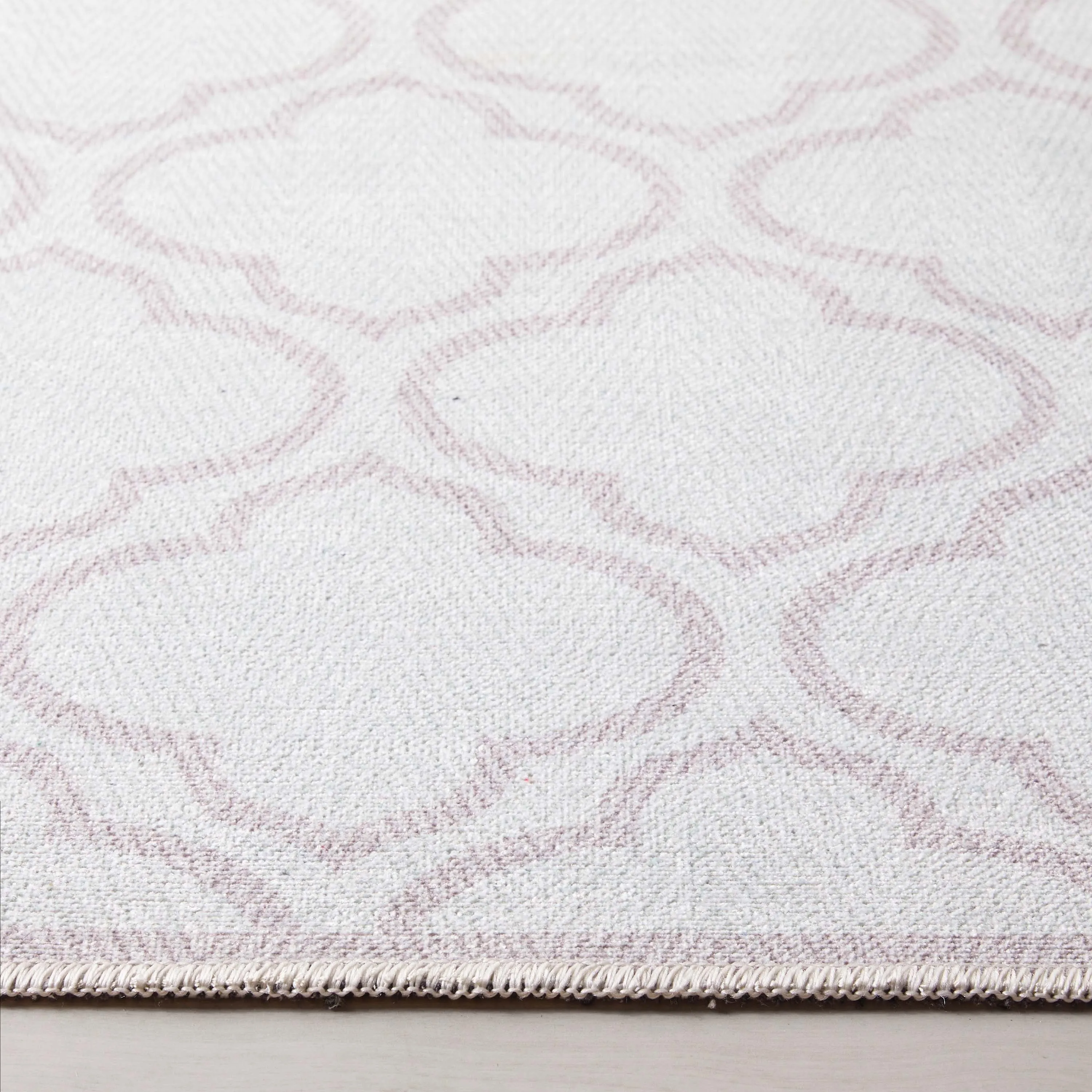 Well Woven Apollo Lattice Moroccan Machine Washable Area Rug