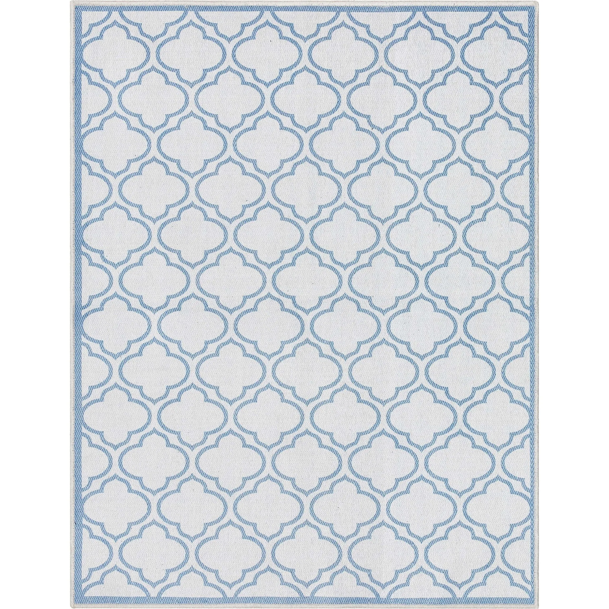 Well Woven Apollo Lattice Moroccan Machine Washable Area Rug