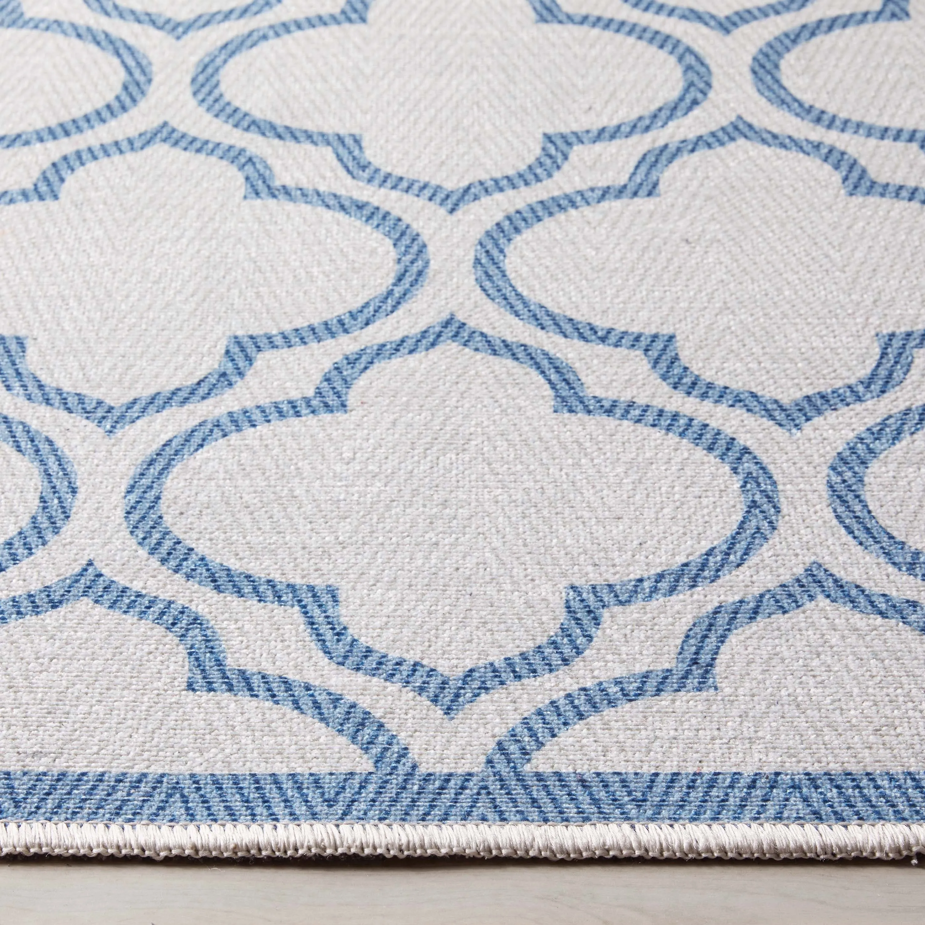 Well Woven Apollo Lattice Moroccan Machine Washable Area Rug