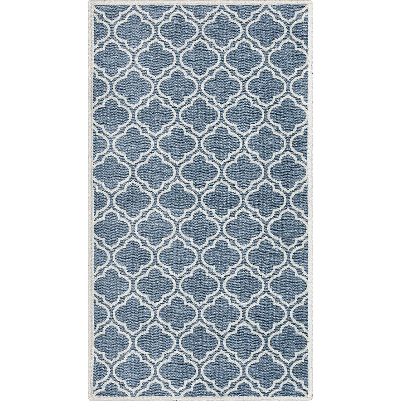 Well Woven Apollo Lattice Moroccan Machine Washable Area Rug