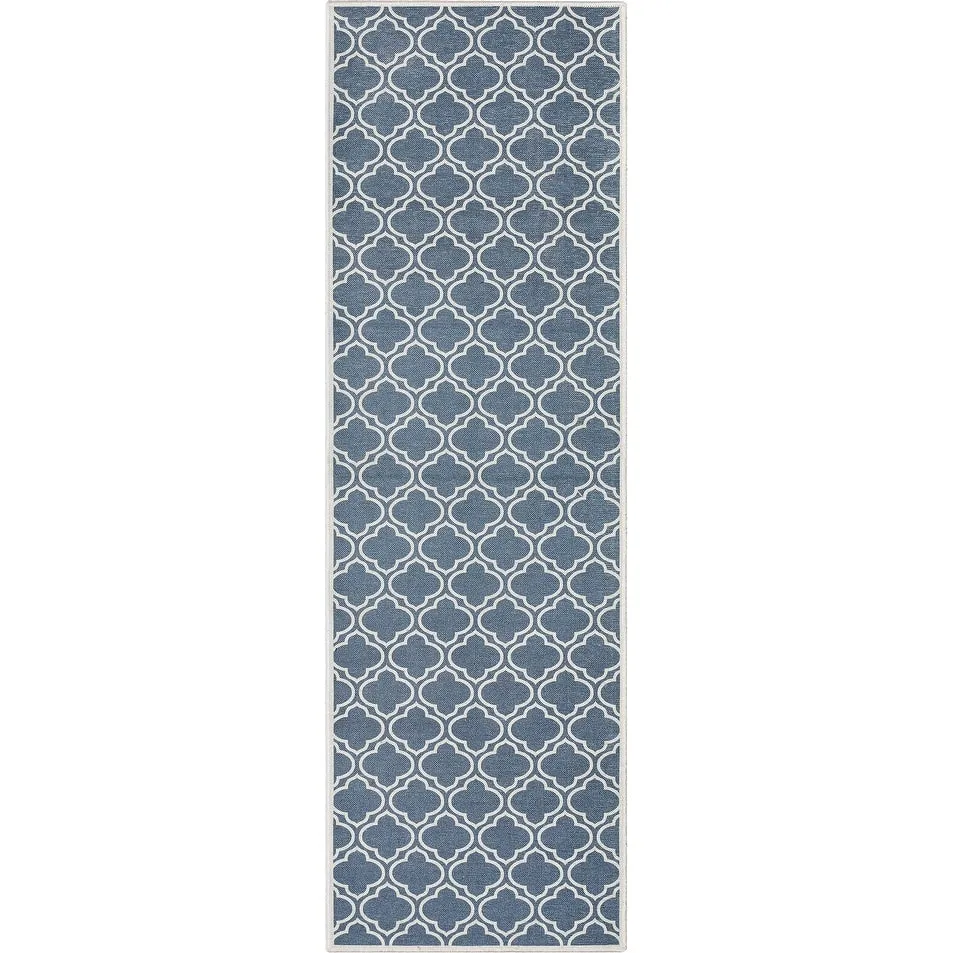Well Woven Apollo Lattice Moroccan Machine Washable Area Rug