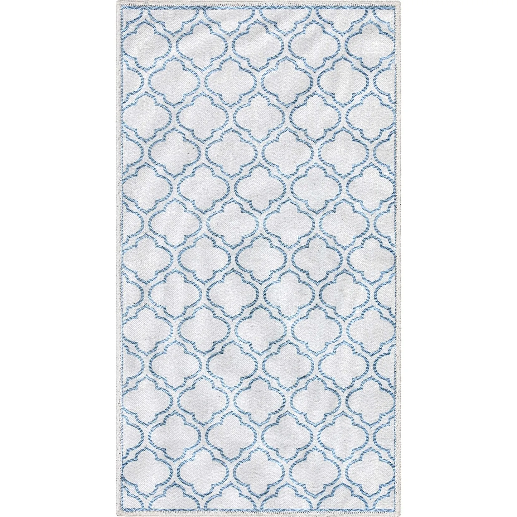 Well Woven Apollo Lattice Moroccan Machine Washable Area Rug