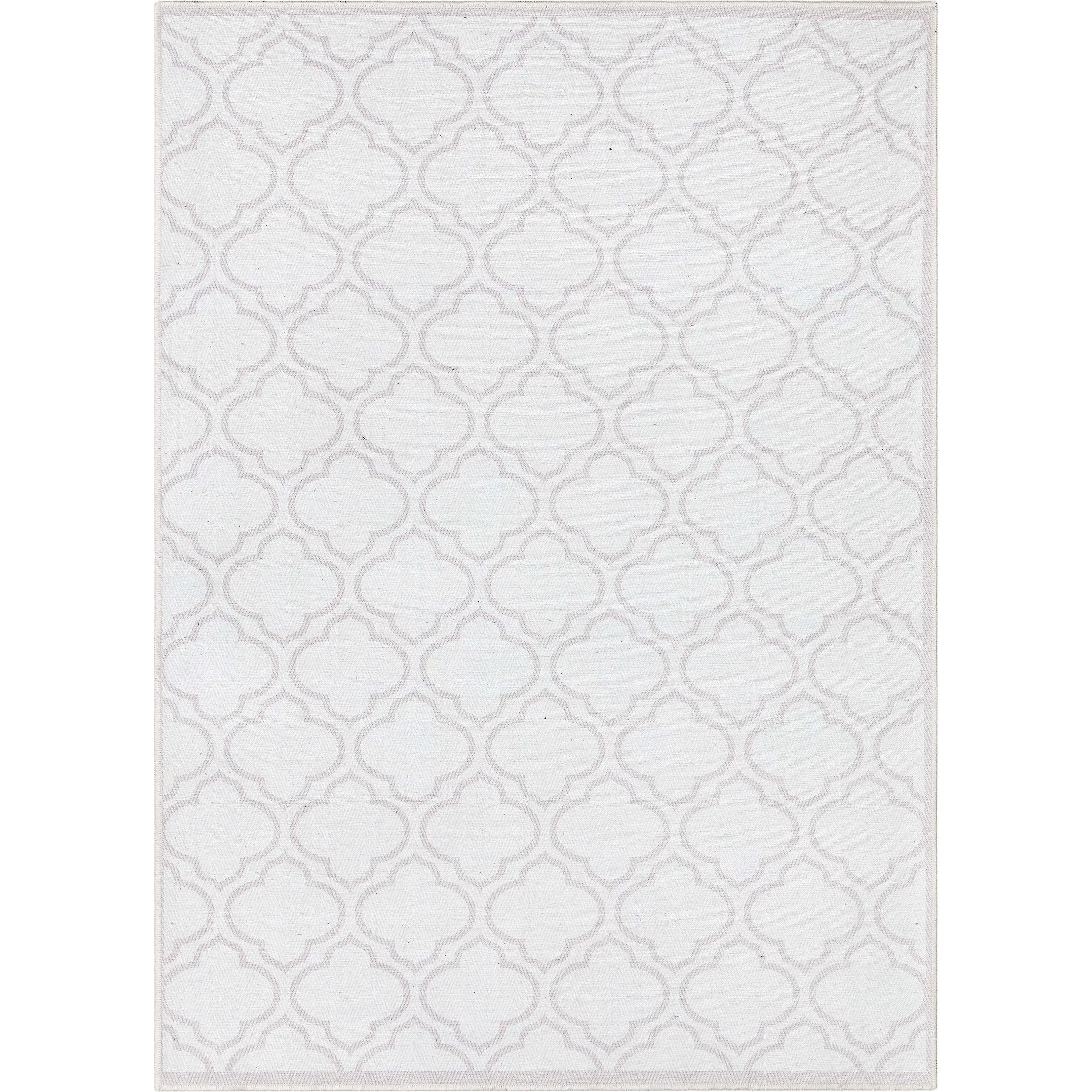 Well Woven Apollo Lattice Moroccan Machine Washable Area Rug