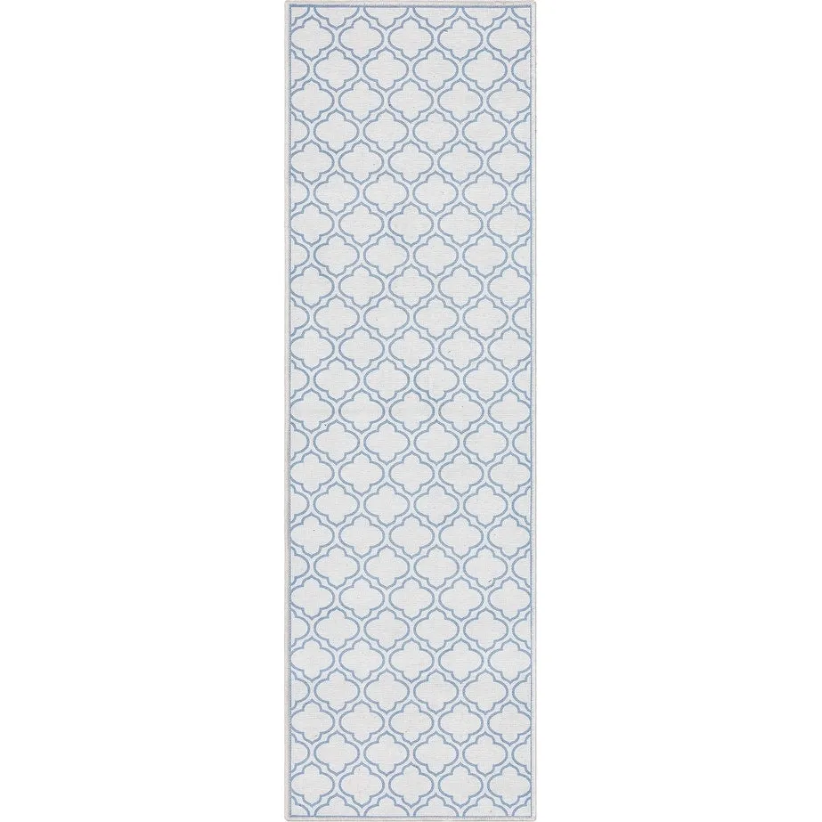 Well Woven Apollo Lattice Moroccan Machine Washable Area Rug