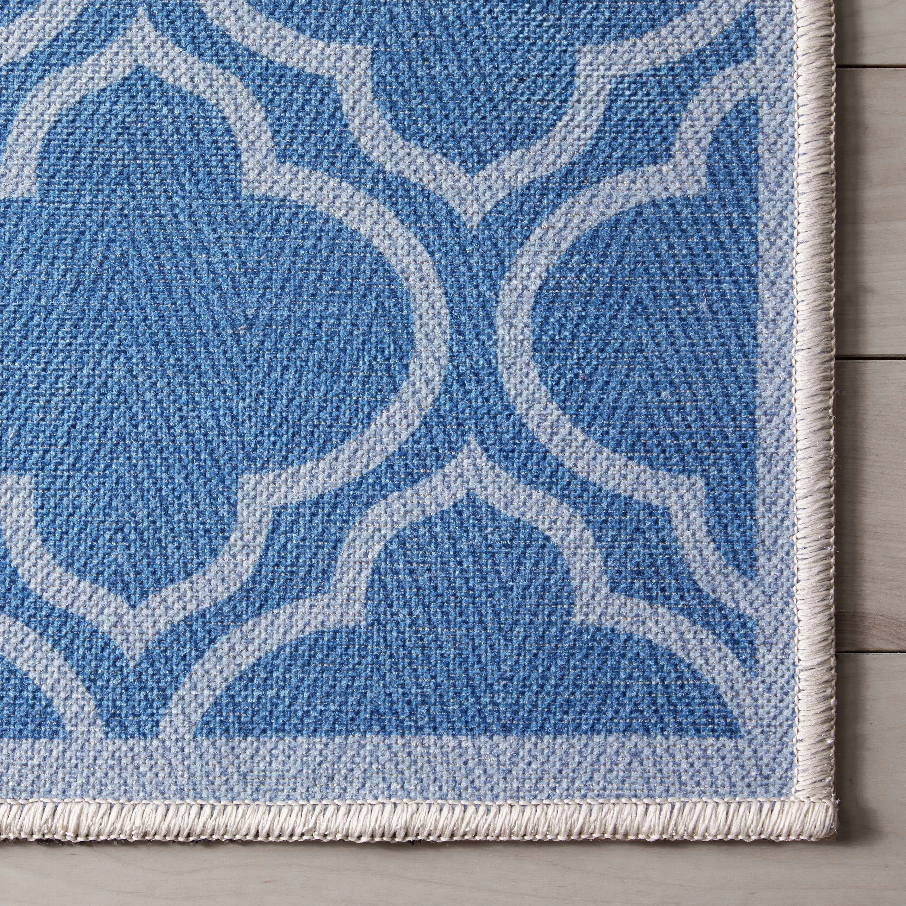 Well Woven Apollo Lattice Moroccan Machine Washable Area Rug