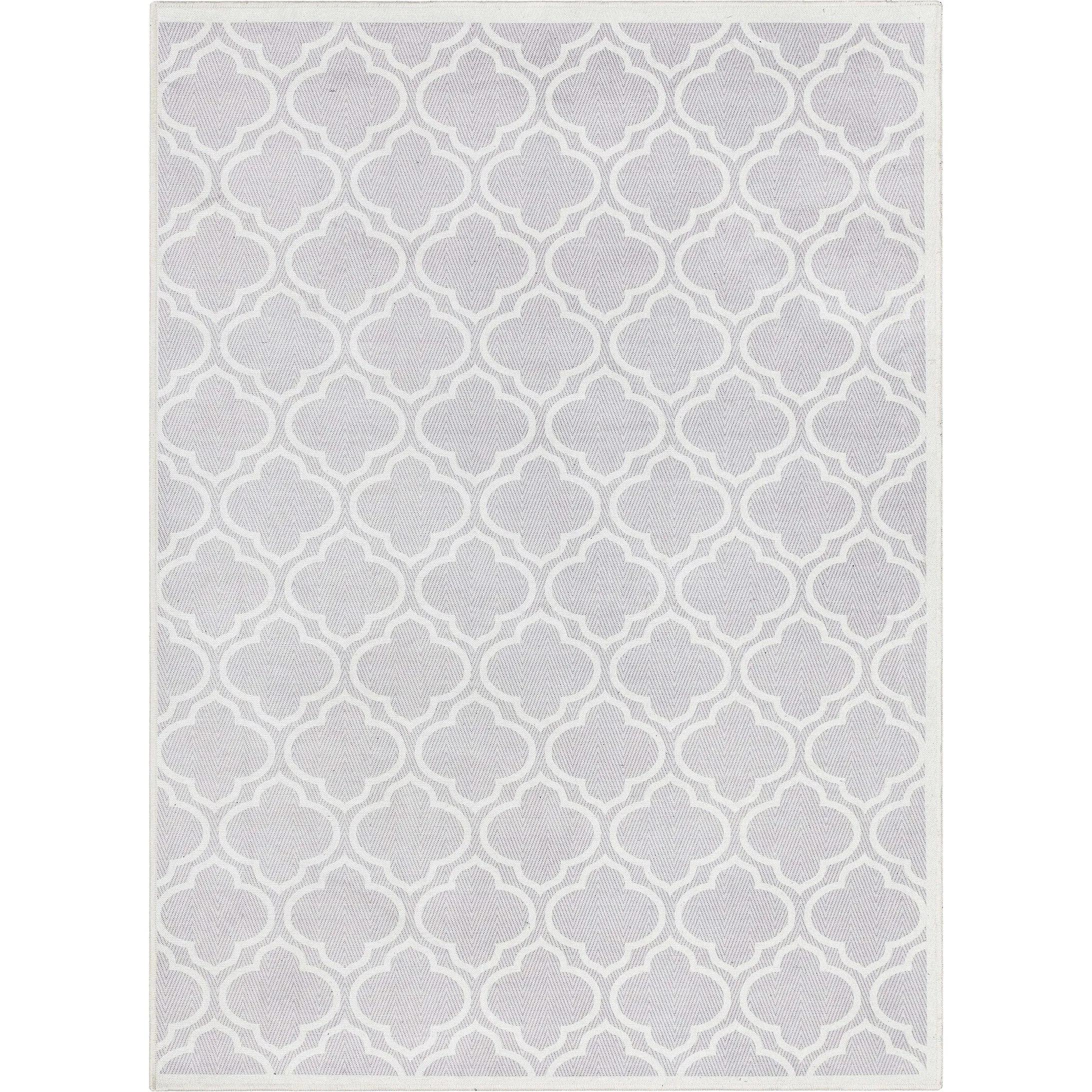 Well Woven Apollo Lattice Moroccan Machine Washable Area Rug