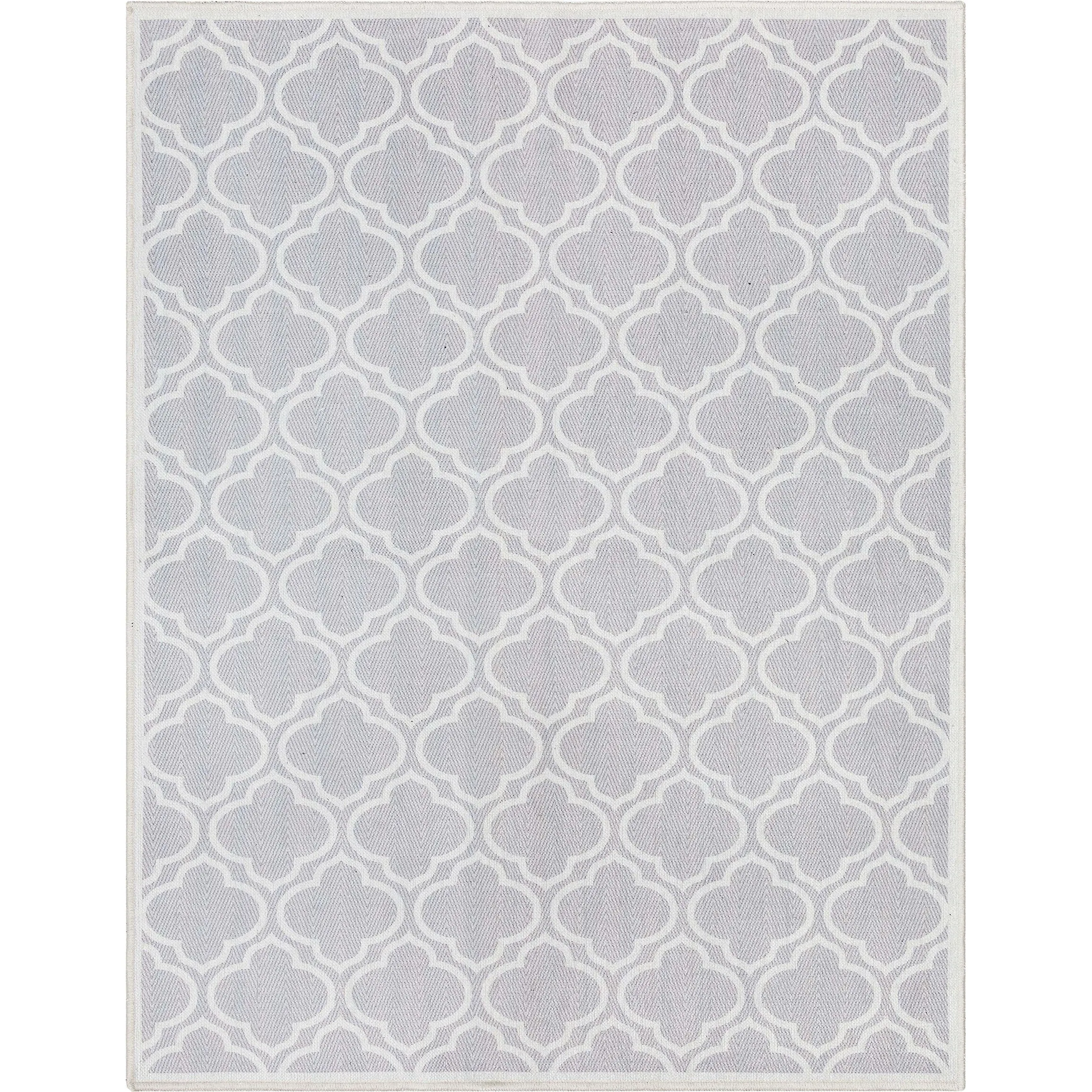 Well Woven Apollo Lattice Moroccan Machine Washable Area Rug