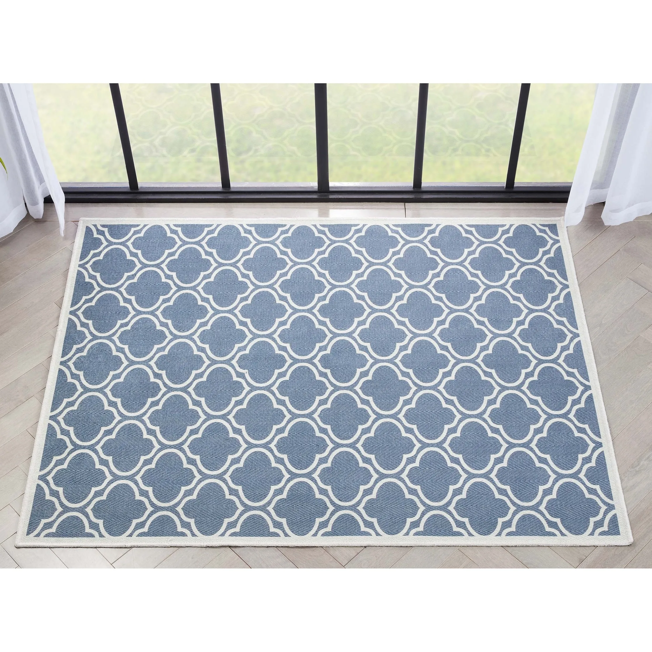 Well Woven Apollo Lattice Moroccan Machine Washable Area Rug