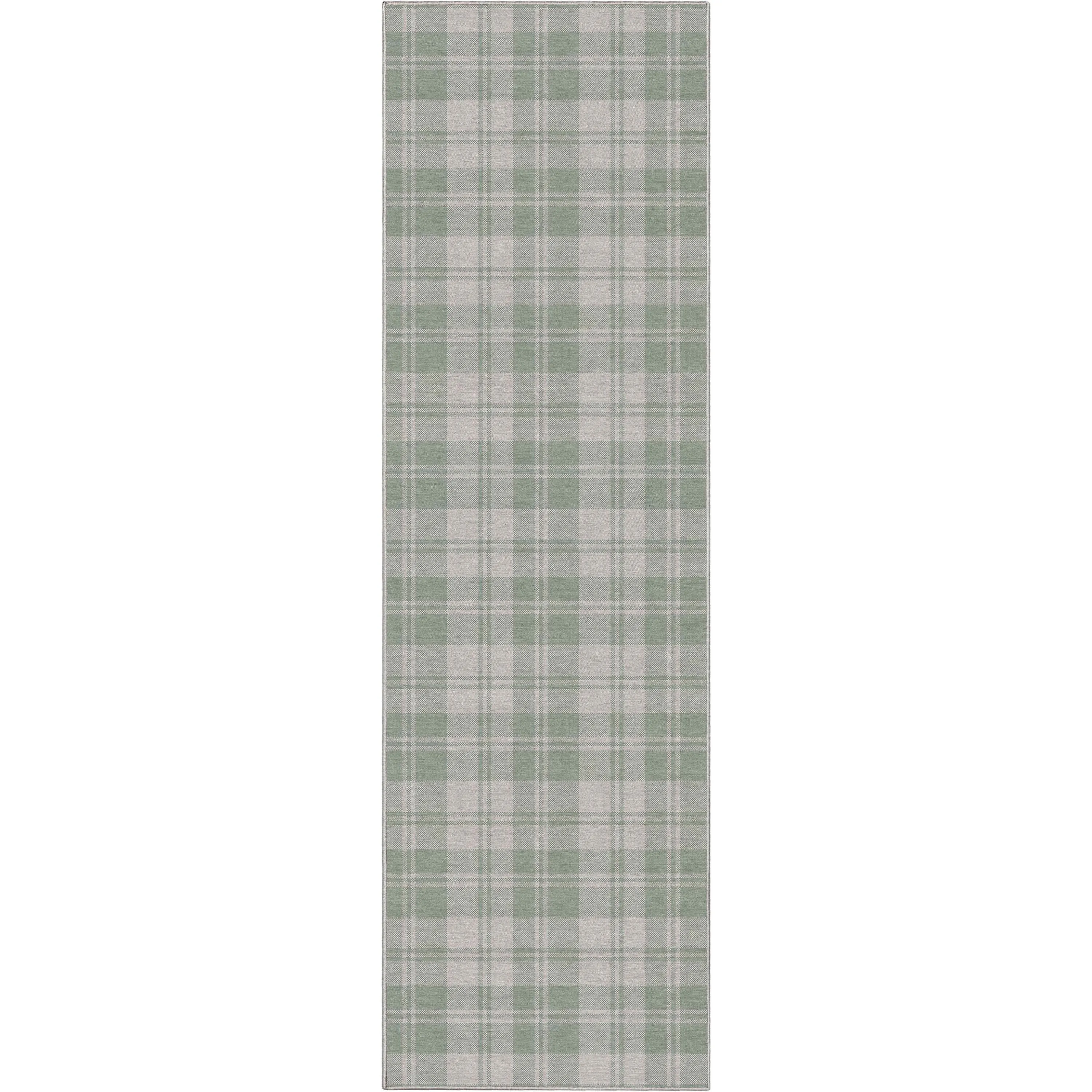 Well Woven Apollo Plaid Farmhouse Geometric FlatWeave Rug