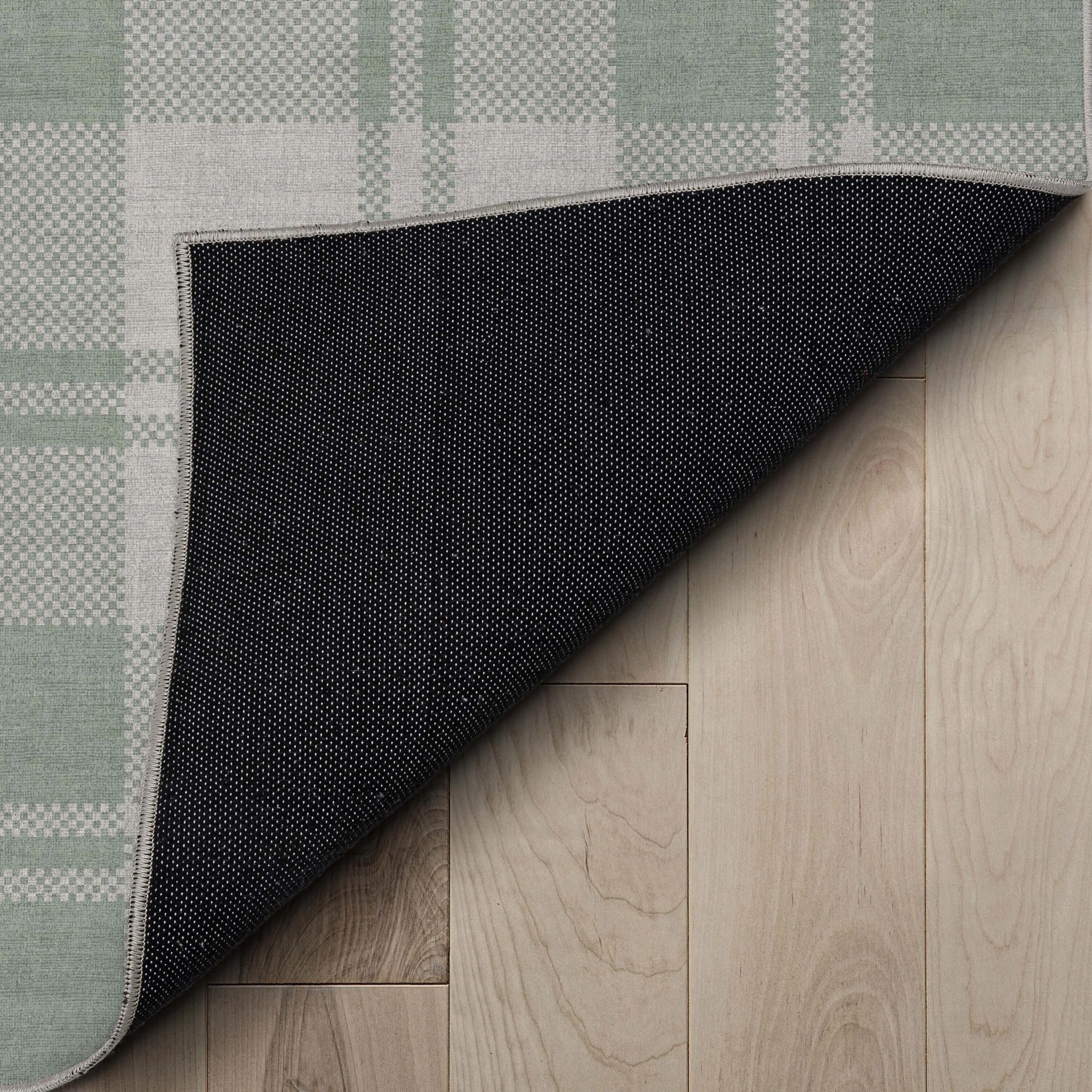 Well Woven Apollo Plaid Farmhouse Geometric FlatWeave Rug