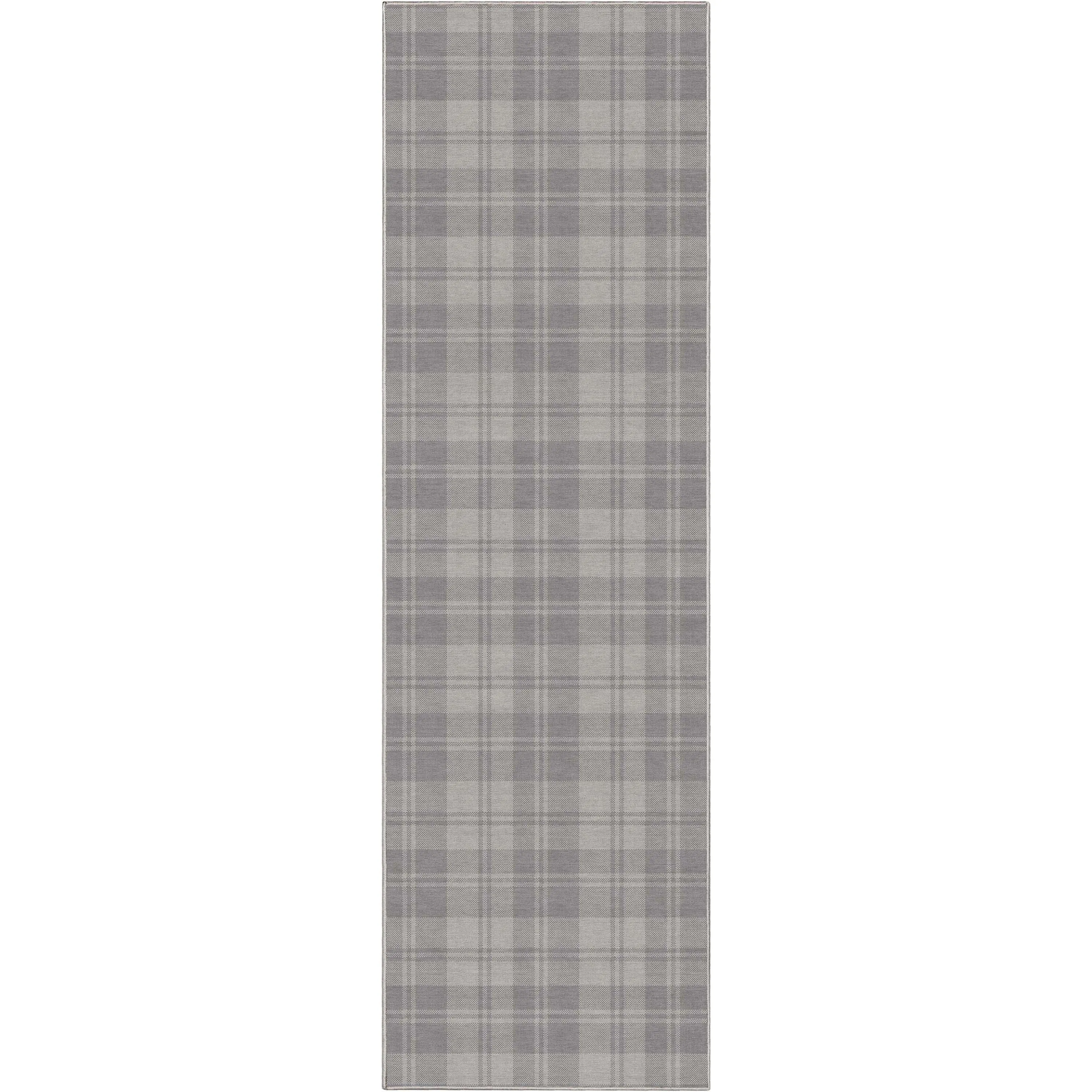 Well Woven Apollo Plaid Farmhouse Geometric FlatWeave Rug