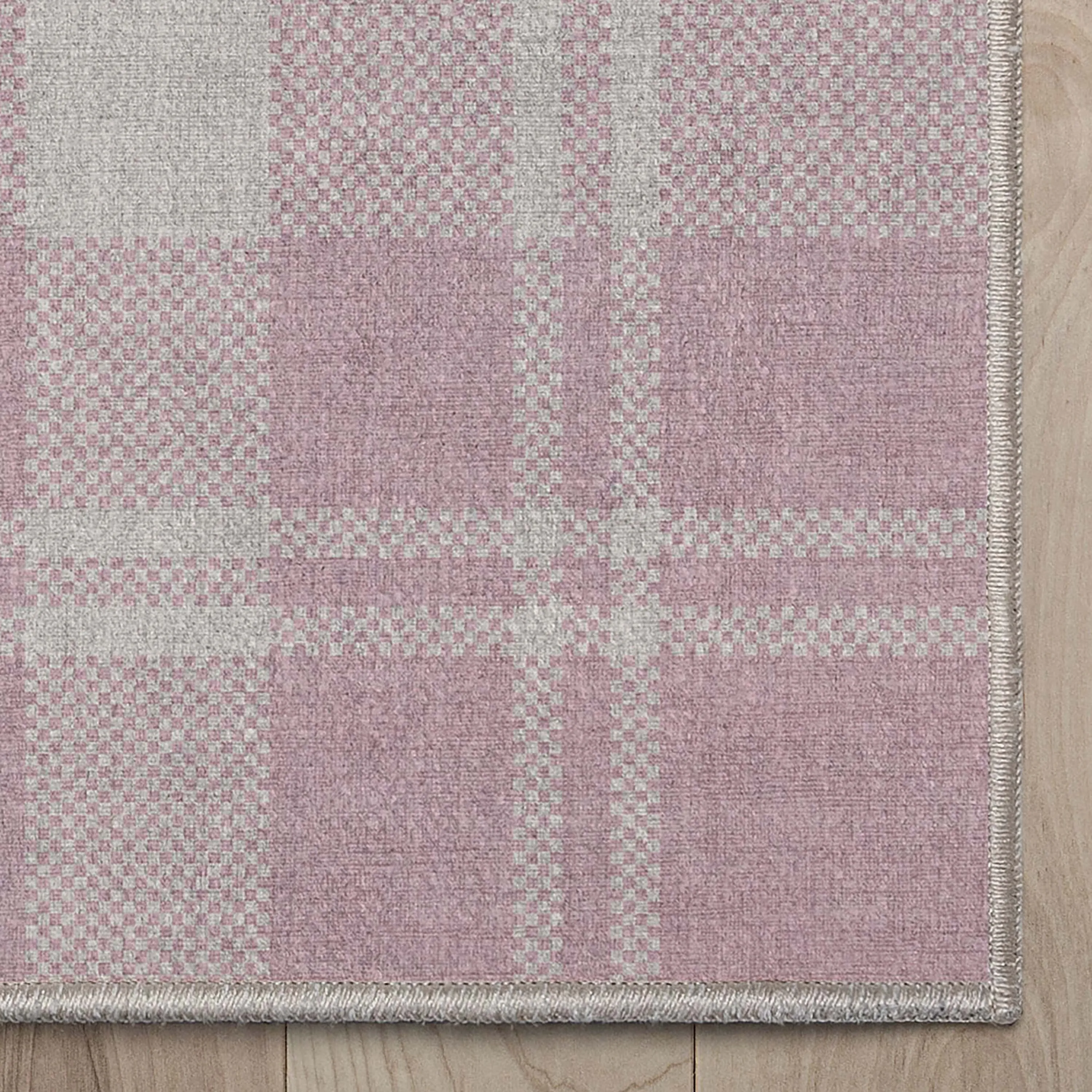 Well Woven Apollo Plaid Farmhouse Geometric FlatWeave Rug
