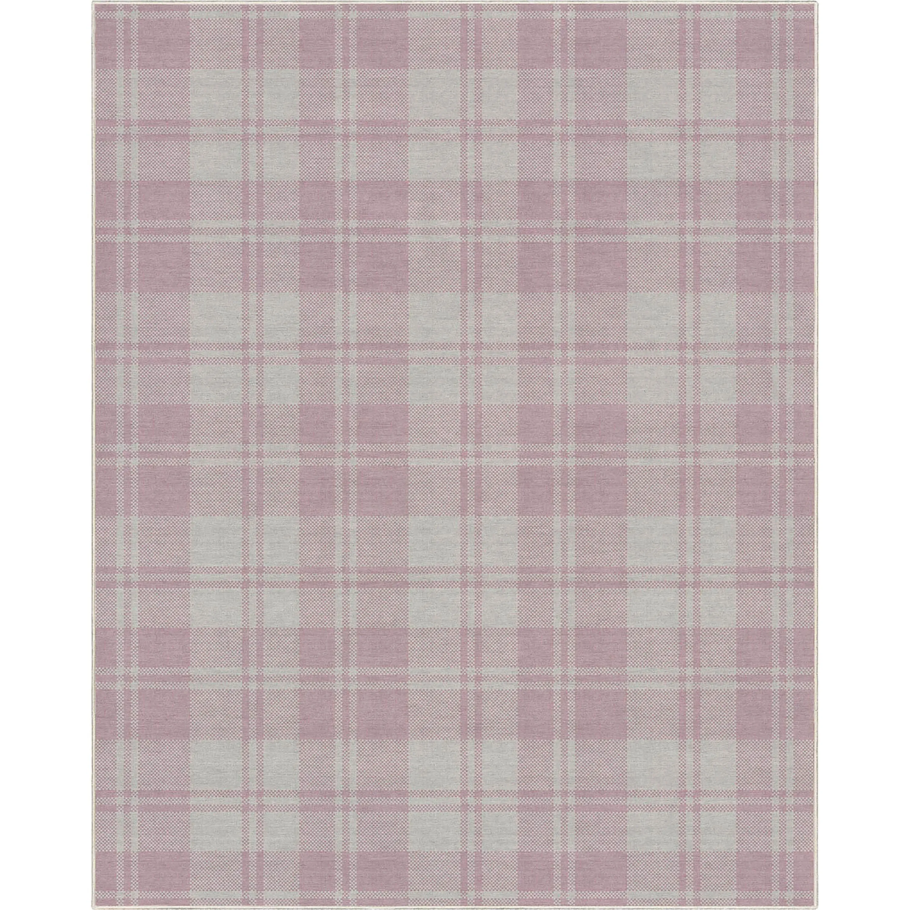 Well Woven Apollo Plaid Farmhouse Geometric FlatWeave Rug