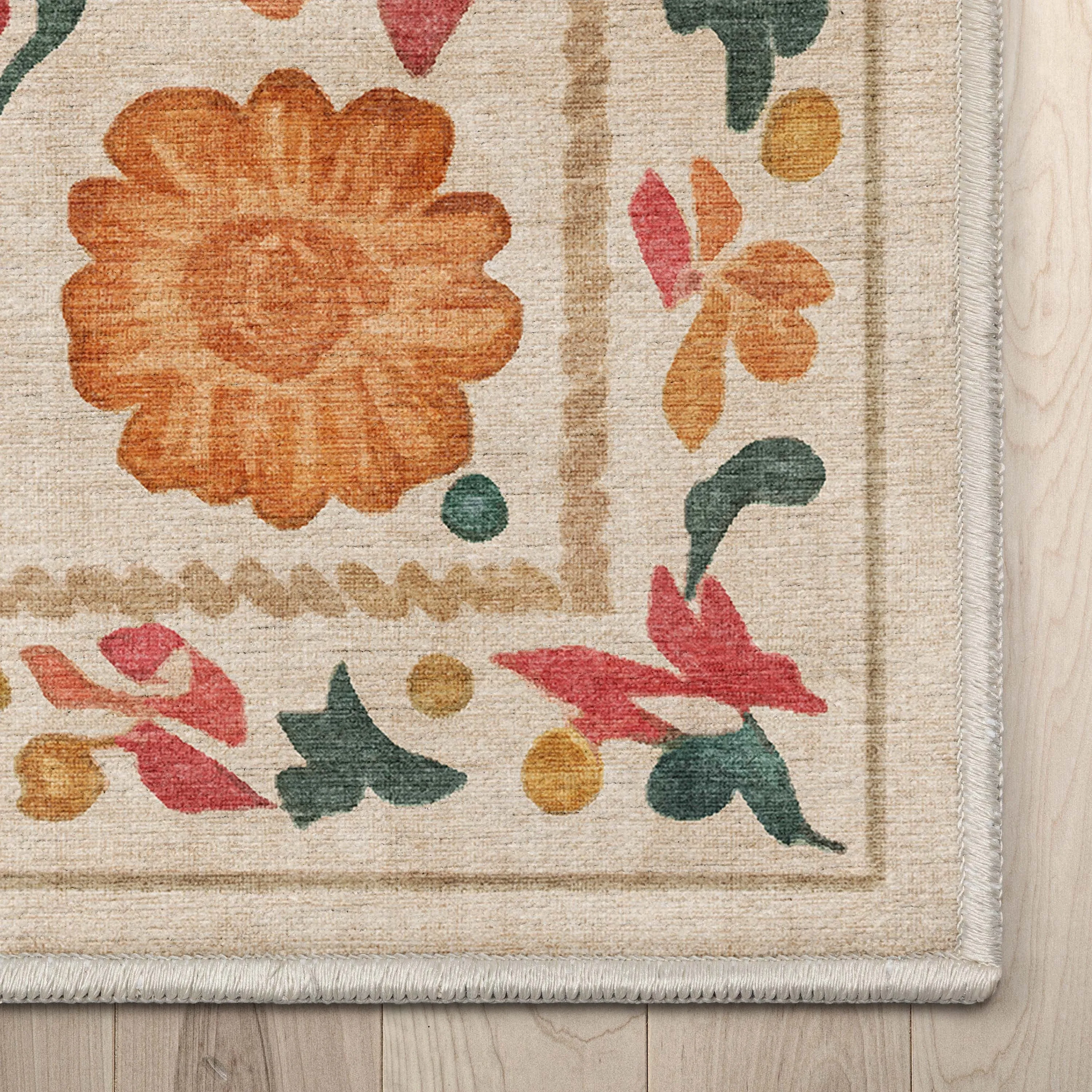 Well Woven Apollo Suzani Tribal Medallion Flat-Weave Area Rug