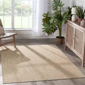 Well Woven Milo Sienna Modern Indoor/ Outdoor Flat Weave Area Rug