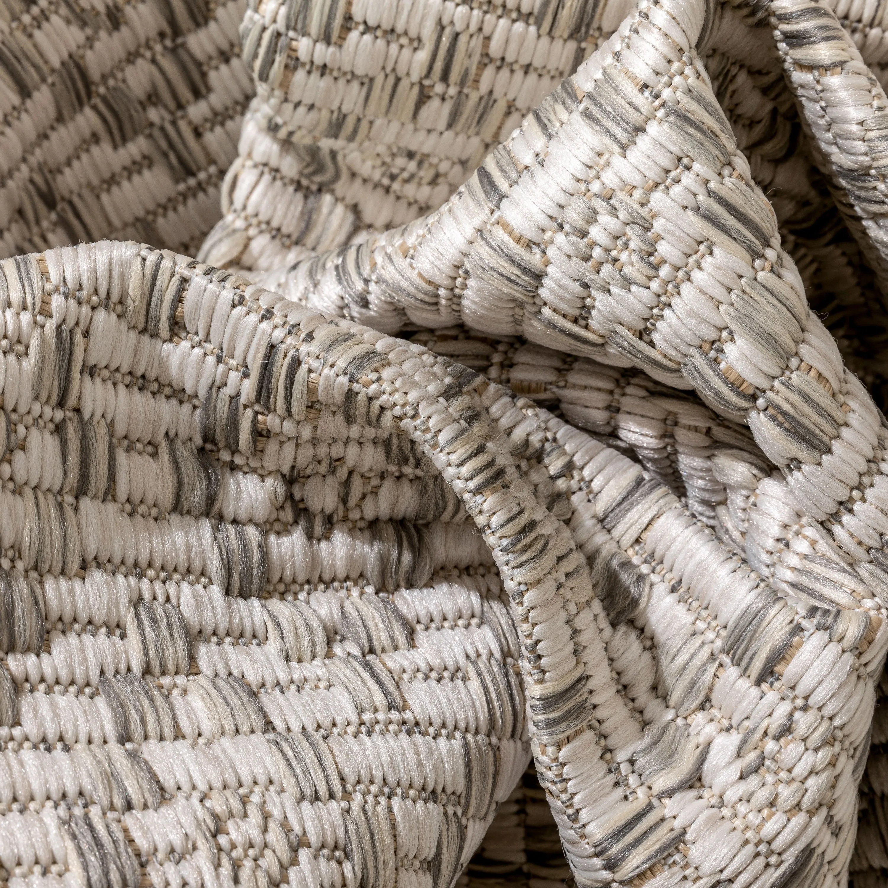 Well Woven Milo Sienna Modern Indoor/ Outdoor Flat Weave Area Rug