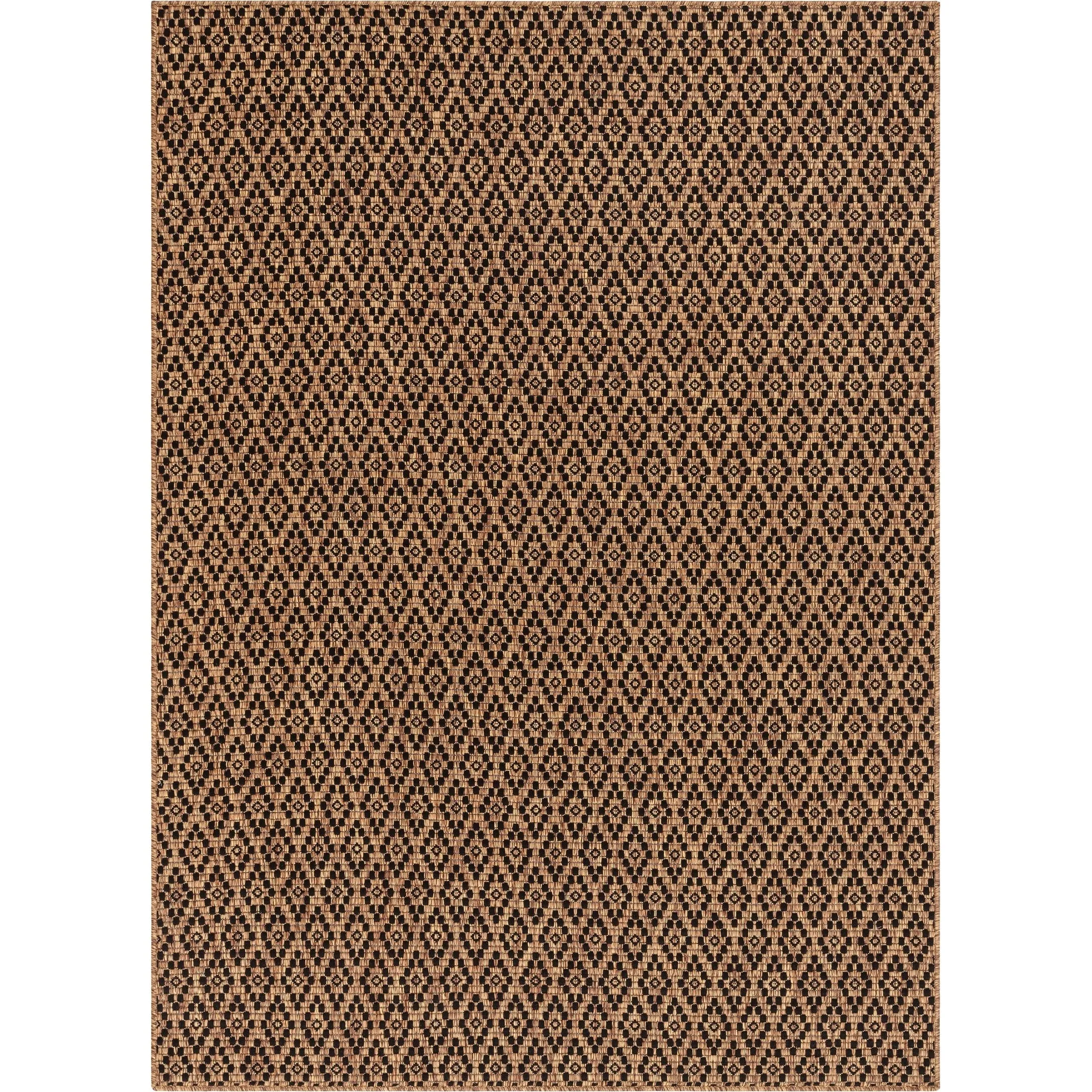Well Woven Milo Sienna Modern Indoor/ Outdoor Flat Weave Area Rug