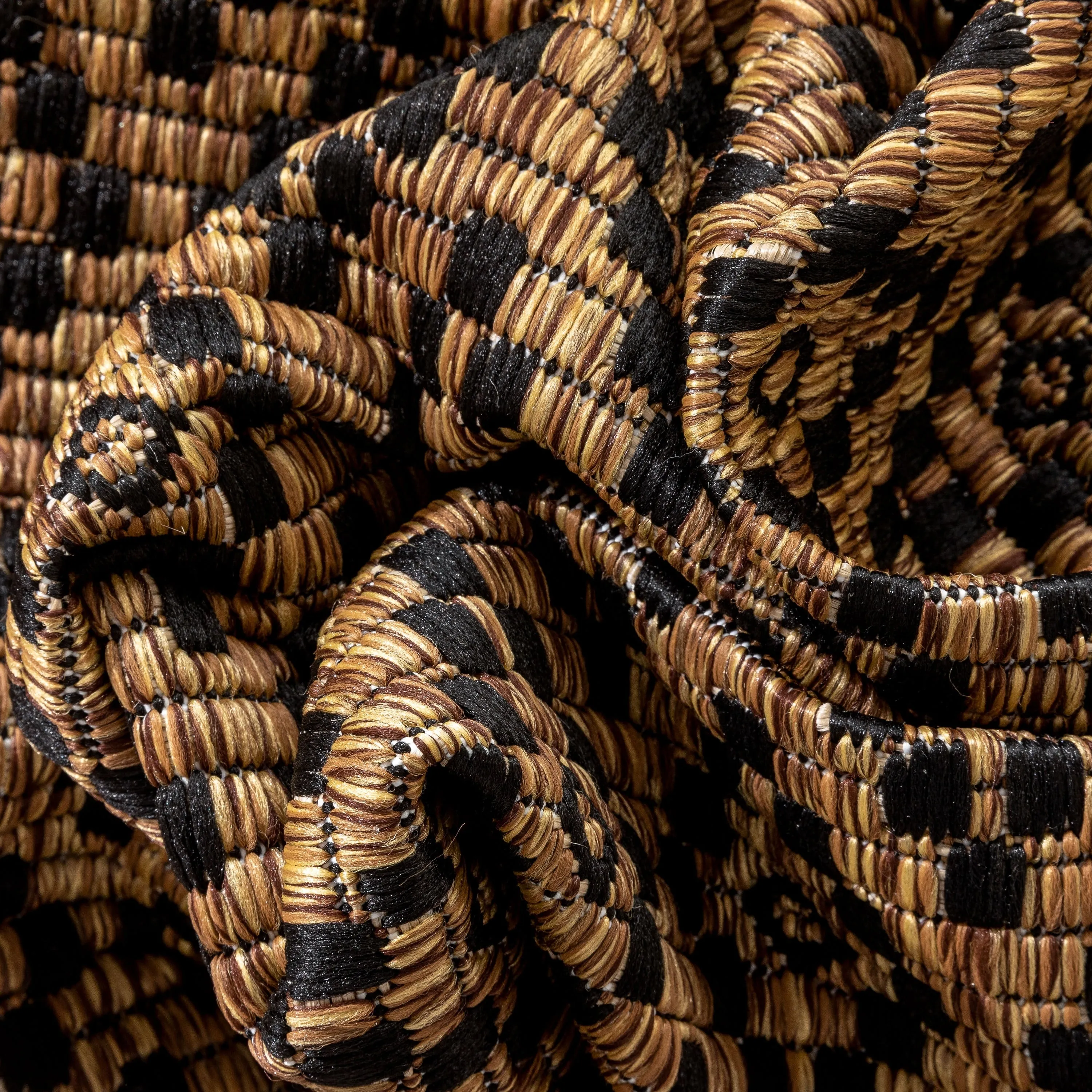 Well Woven Milo Sienna Modern Indoor/ Outdoor Flat Weave Area Rug