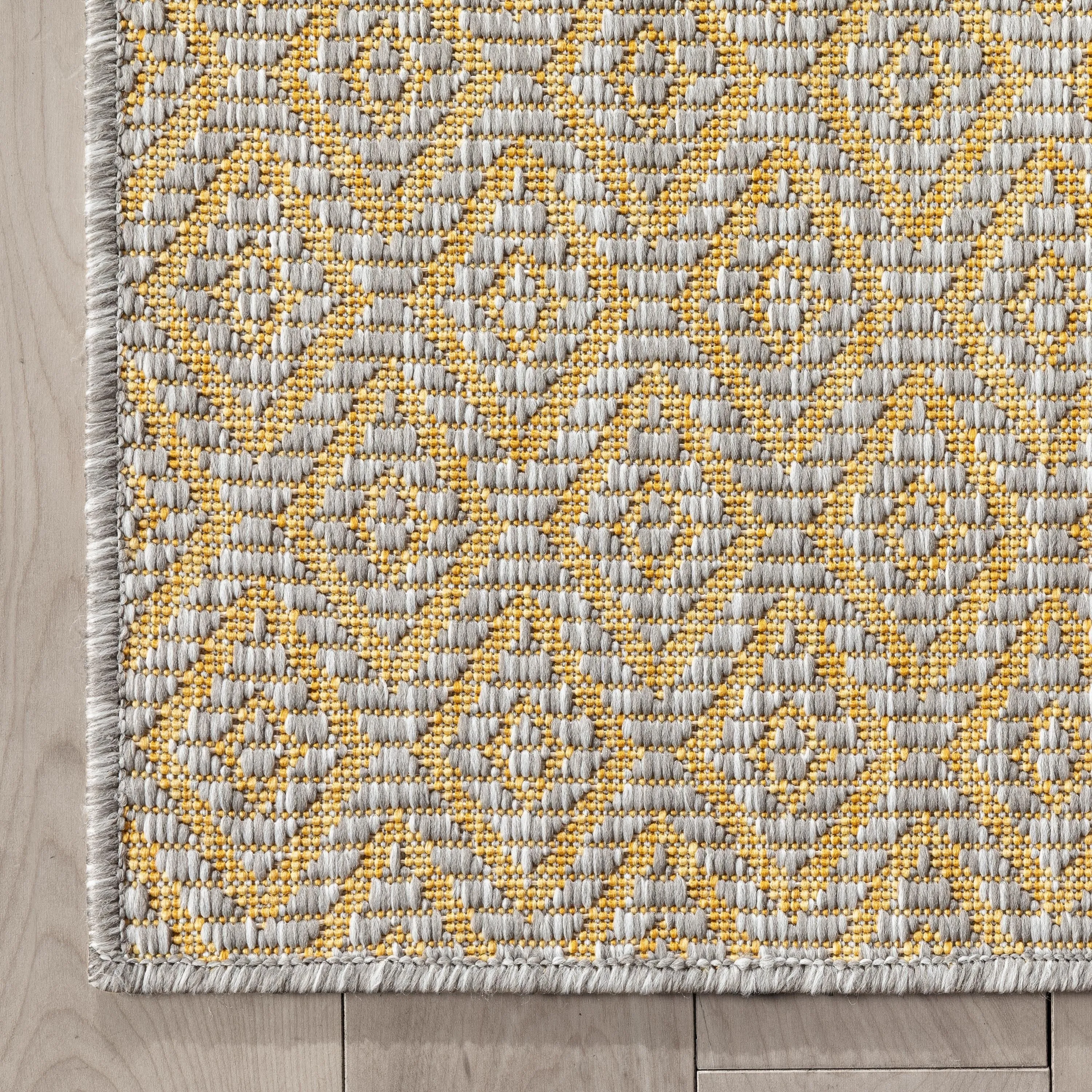 Well Woven Milo Sienna Modern Indoor/ Outdoor Flat Weave Area Rug