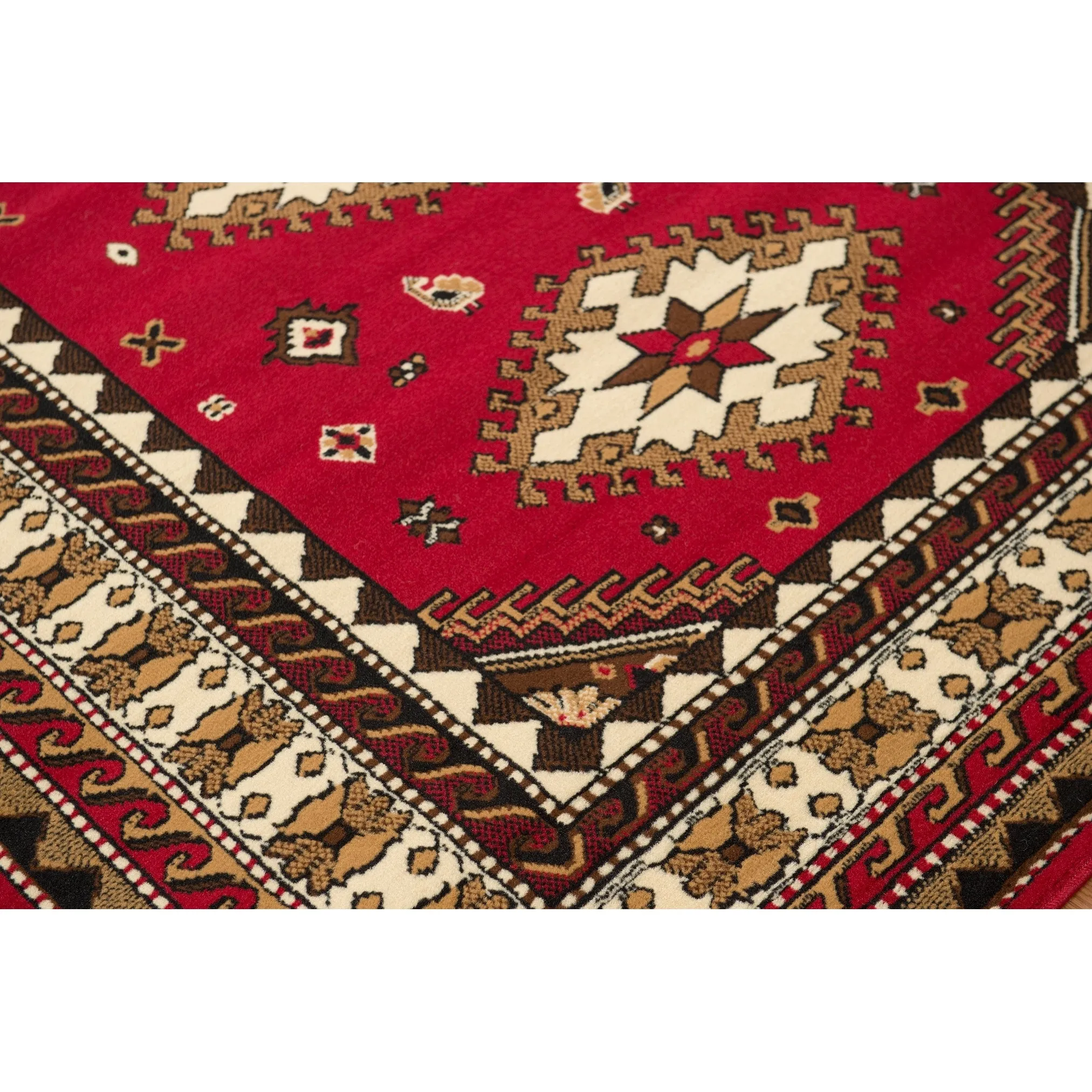 Westfield Home Montclaire Feranda Bordered Southwestern Area Rug