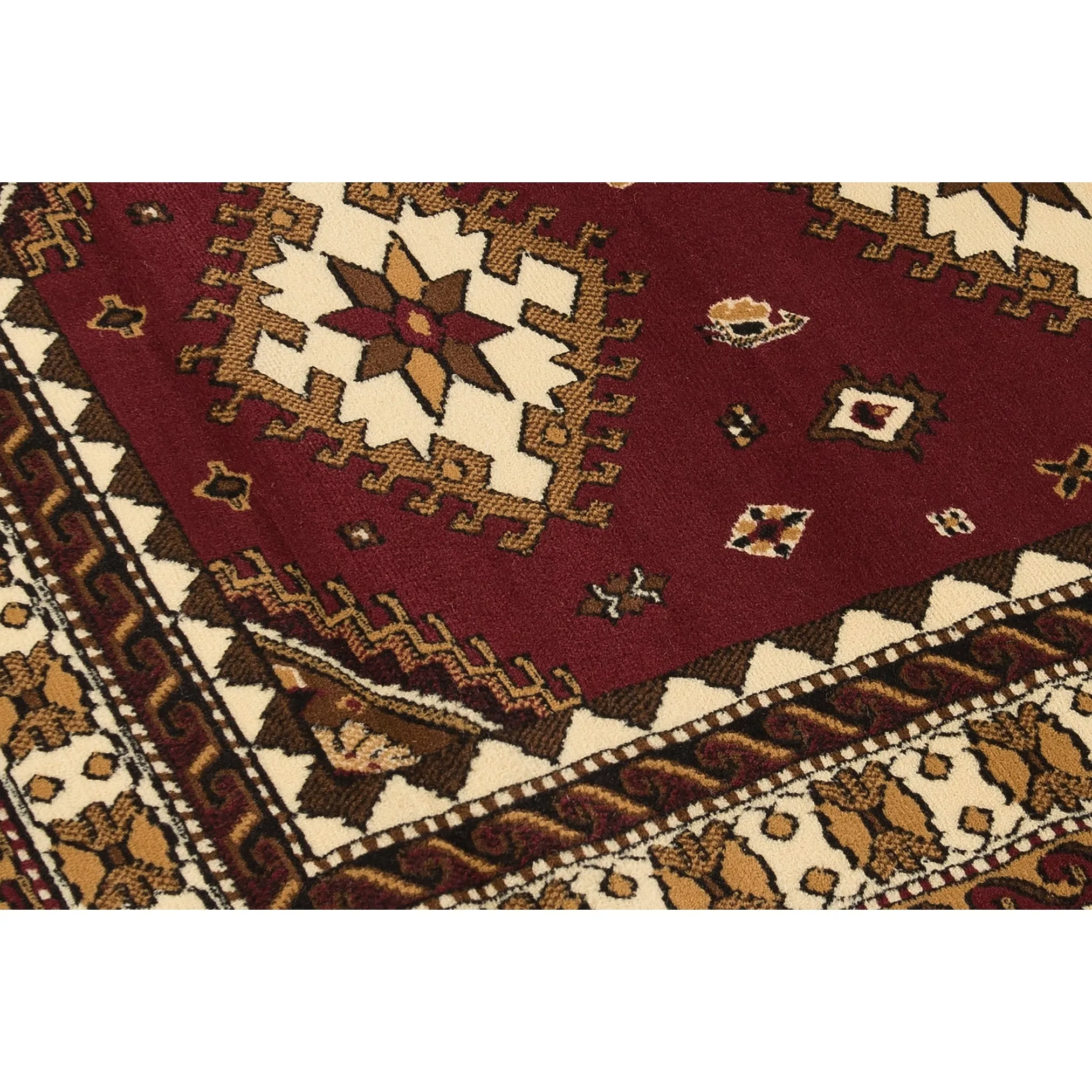 Westfield Home Montclaire Feranda Bordered Southwestern Area Rug