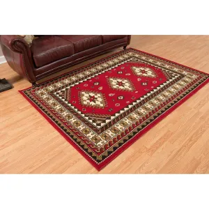Westfield Home Montclaire Feranda Bordered Southwestern Area Rug