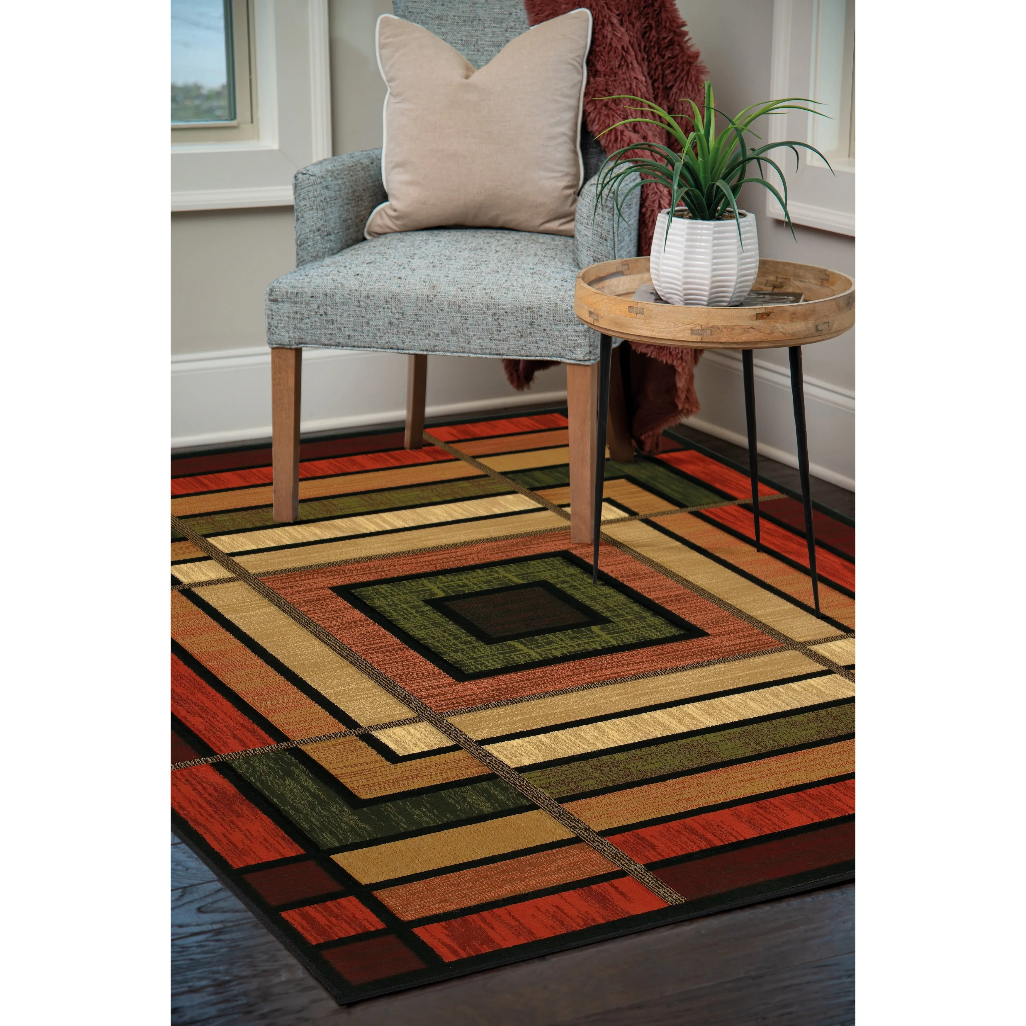Westfield Home Sculptures Lynette Hand Carved Area Rug