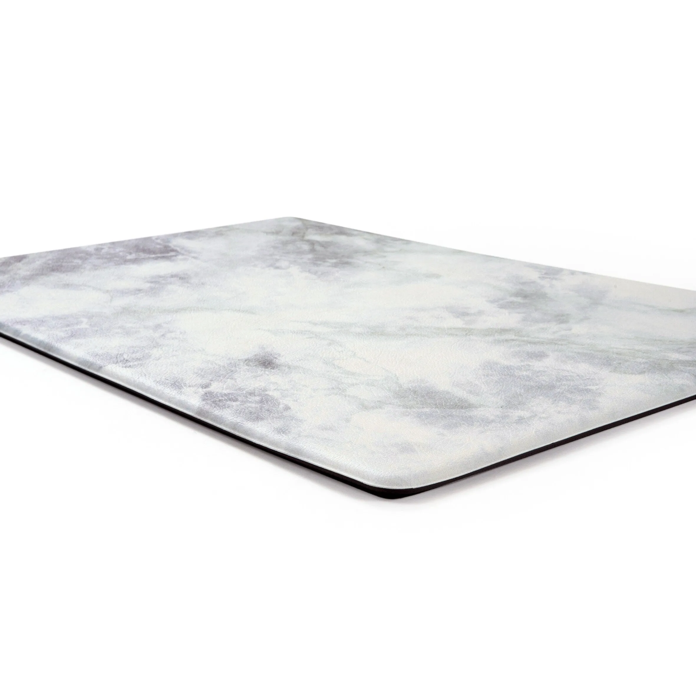 World Rug Gallery Kitchen Marble Pattern Anti Fatigue Standing Mat