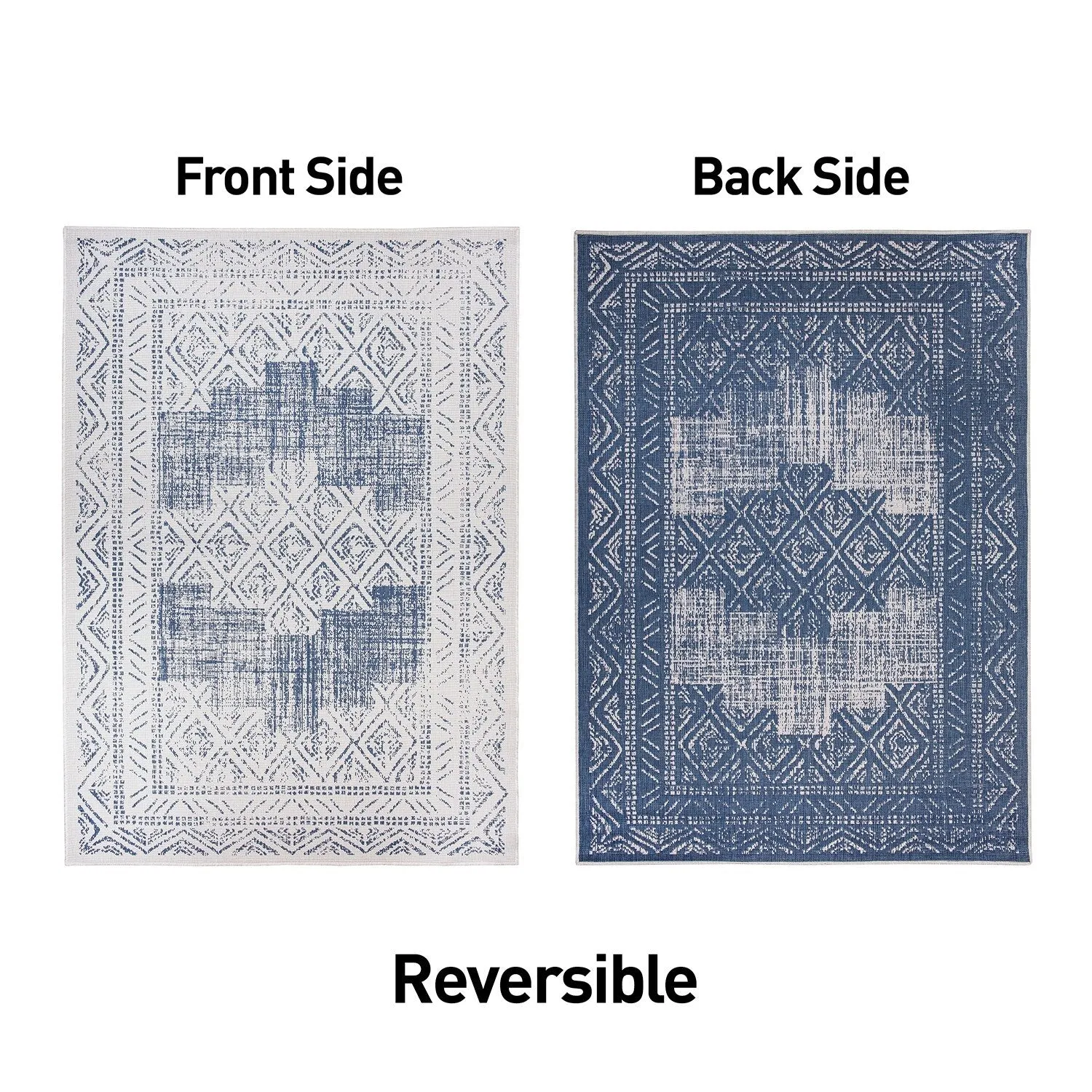World Rug Gallery Transitional Bohemian Indoor/Outdoor Area Rug