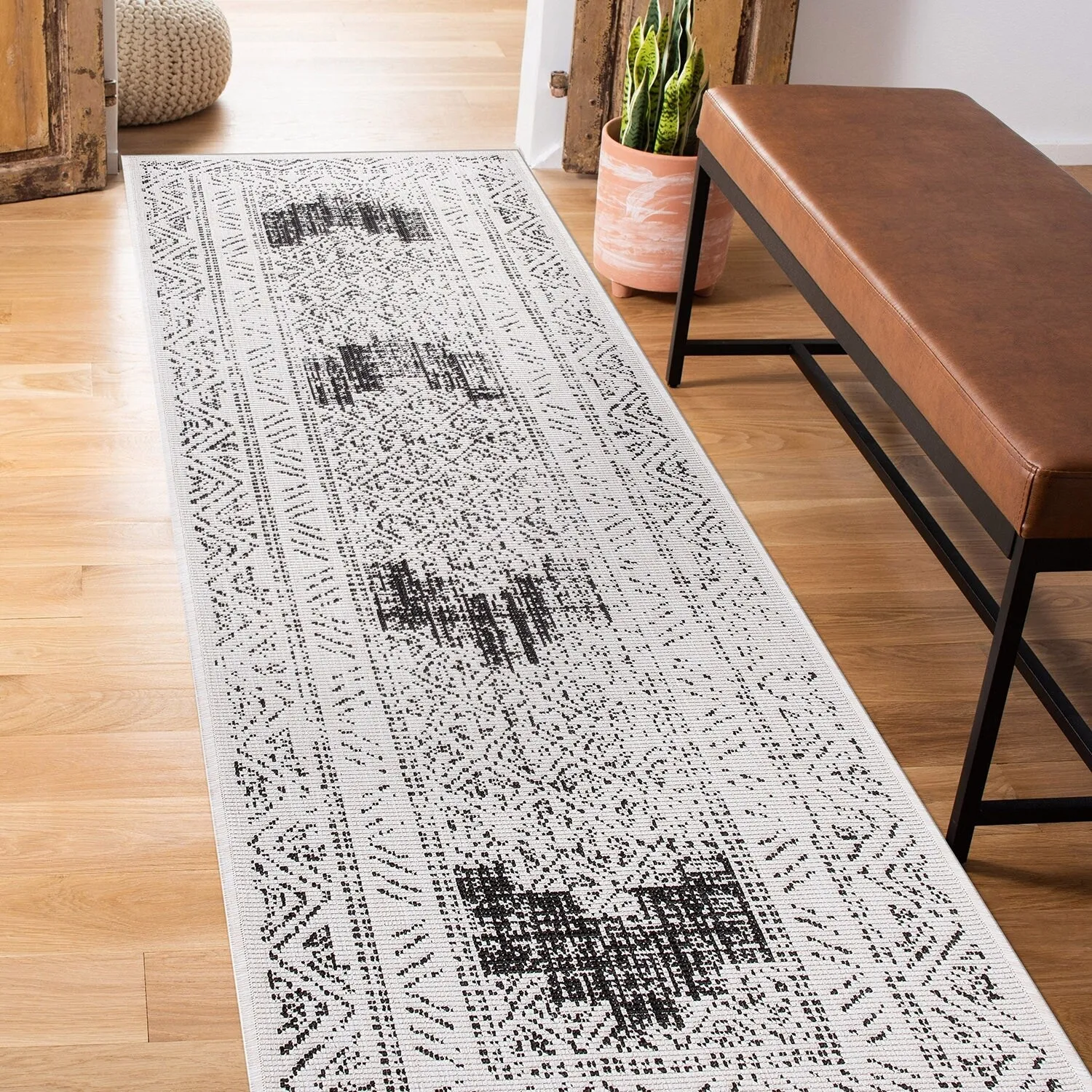 World Rug Gallery Transitional Bohemian Indoor/Outdoor Area Rug