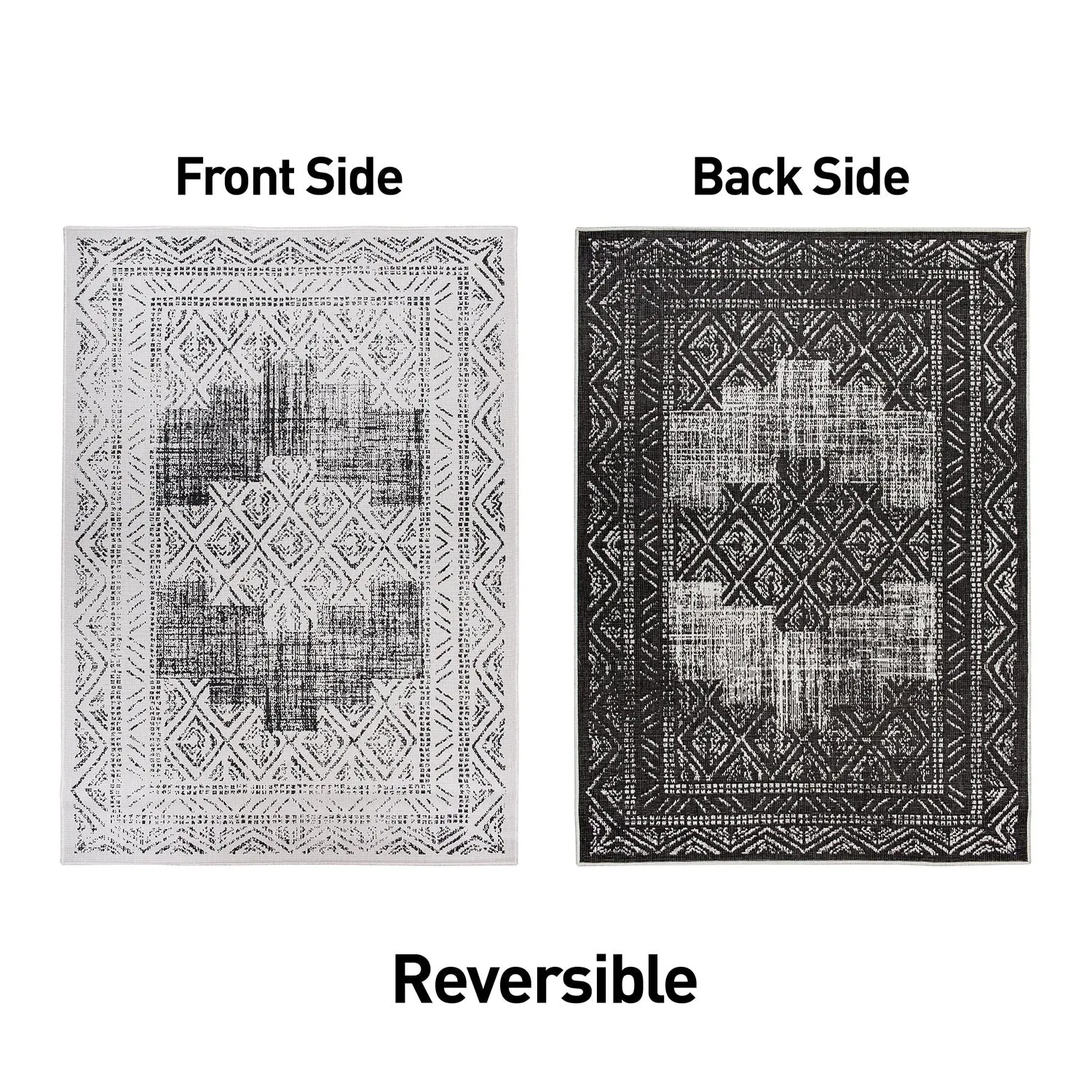 World Rug Gallery Transitional Bohemian Indoor/Outdoor Area Rug