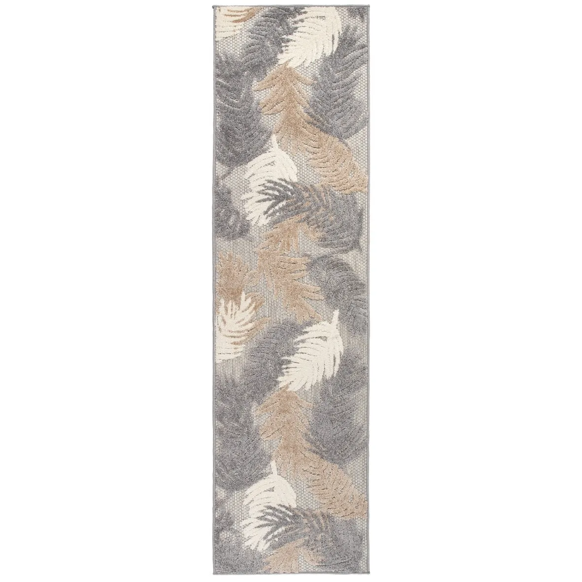 World Rug Gallery Tropical Floral Modern Indoor/Outdoor Area Rug