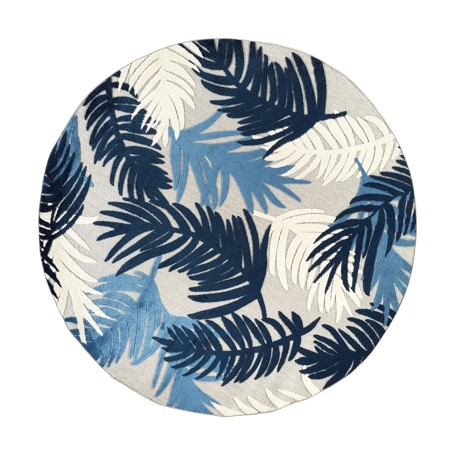 World Rug Gallery Tropical Floral Modern Indoor/Outdoor Area Rug