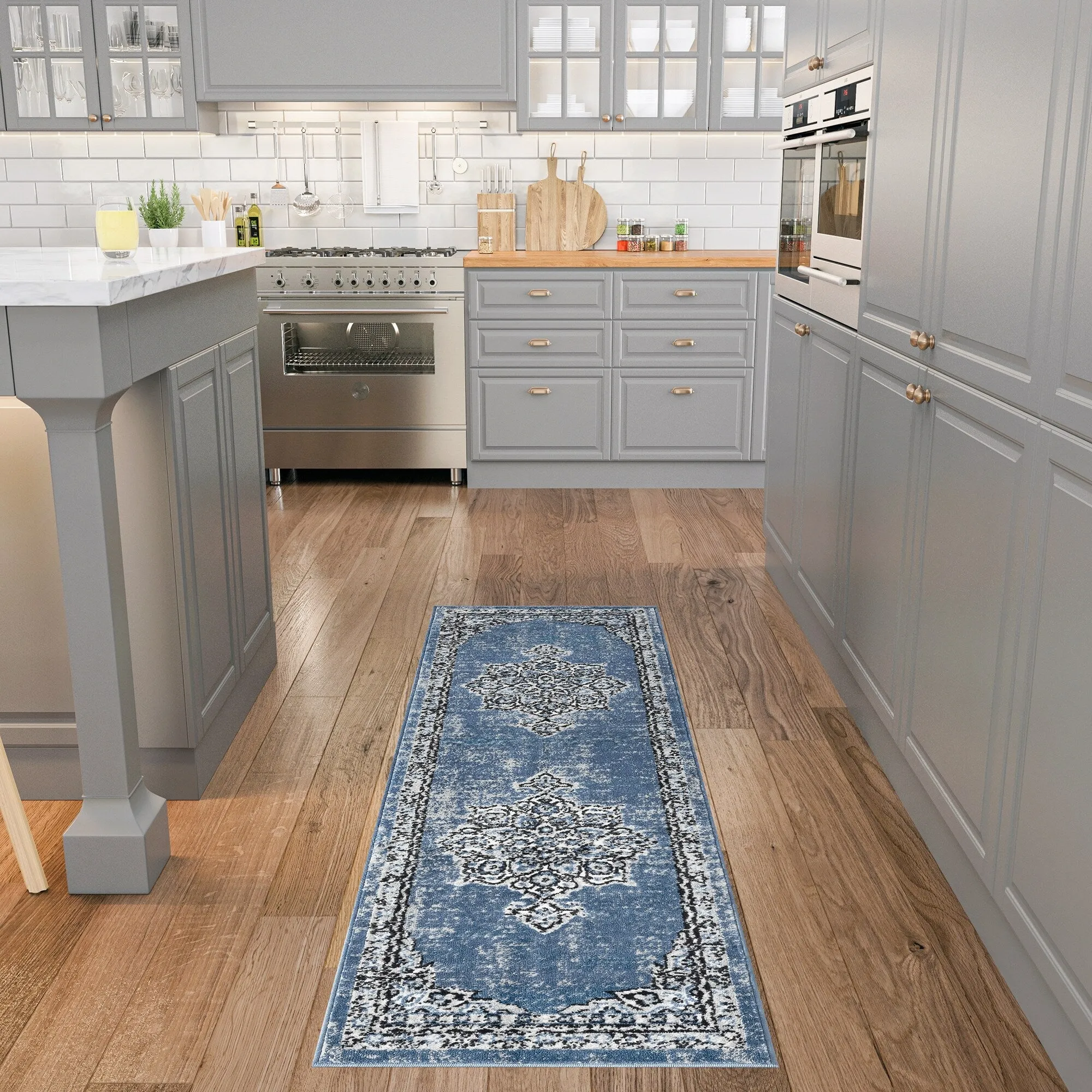 Wyman Bohemian & Eclectic Medallion Indoor Area Rug
