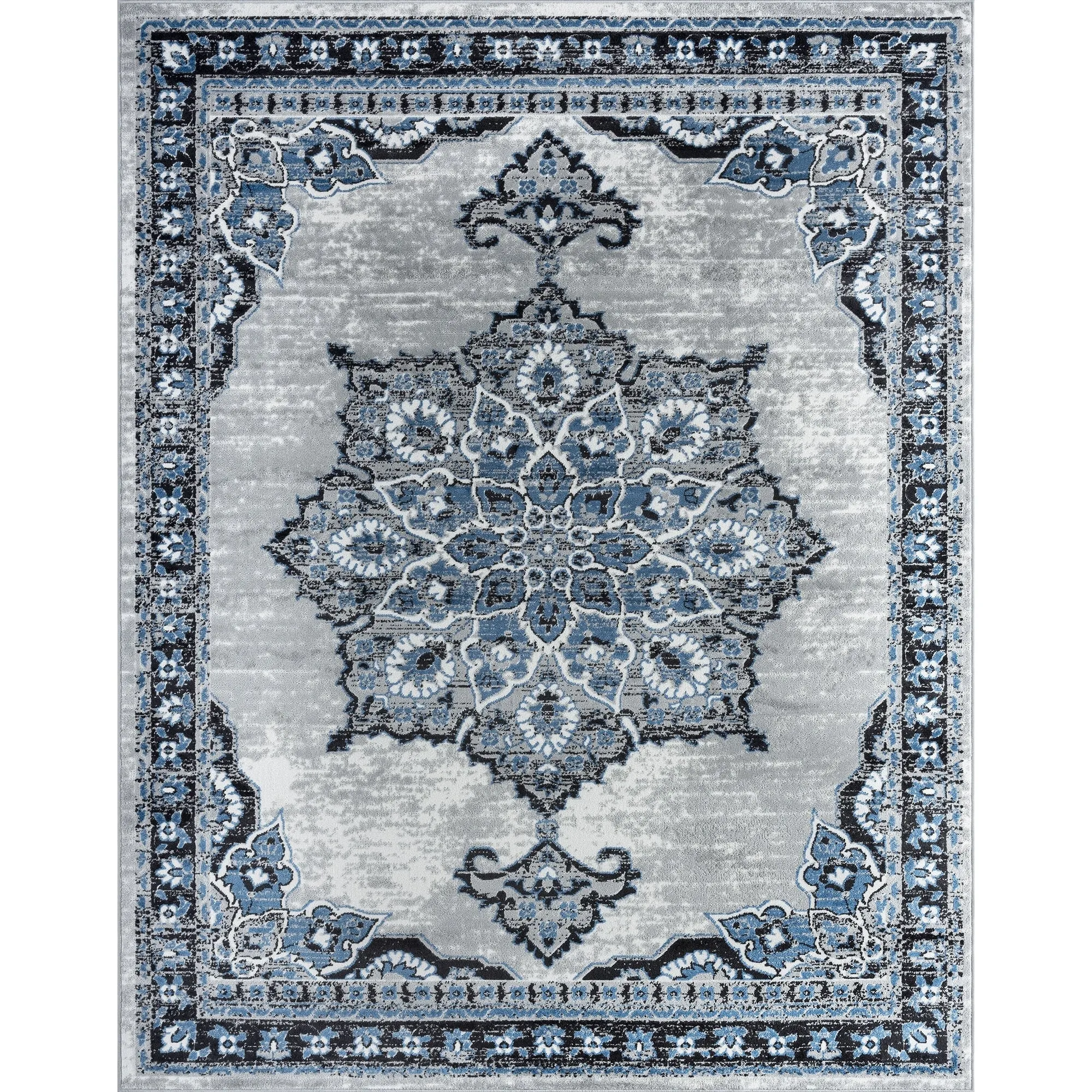 Wyman Bohemian & Eclectic Medallion Indoor Area Rug