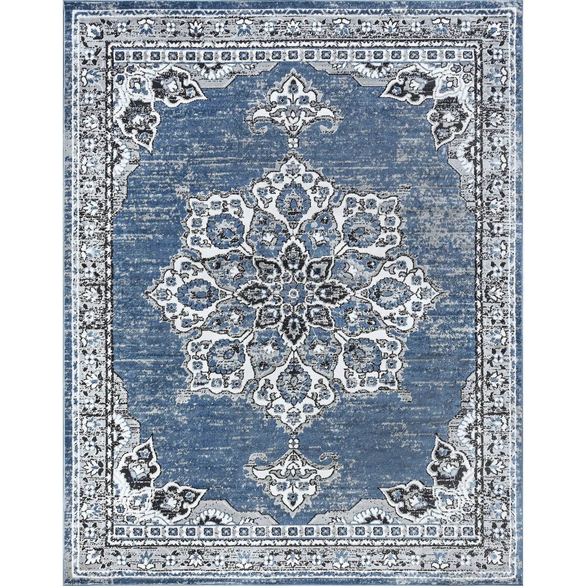 Wyman Bohemian & Eclectic Medallion Indoor Area Rug