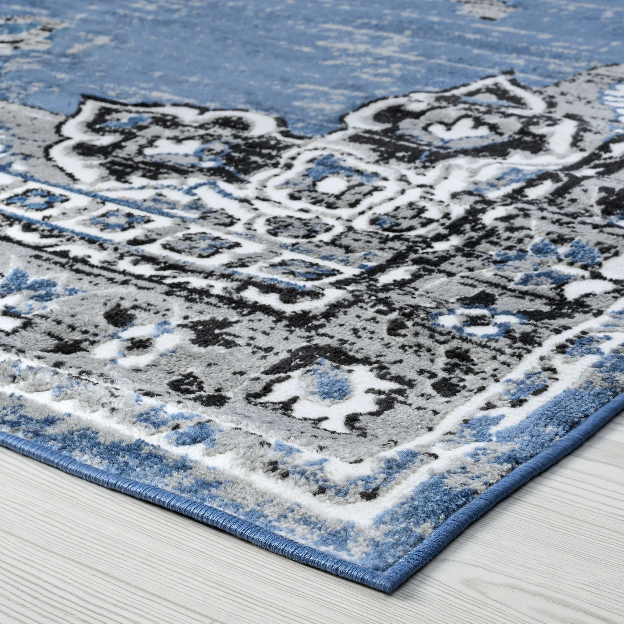 Wyman Bohemian & Eclectic Medallion Indoor Area Rug