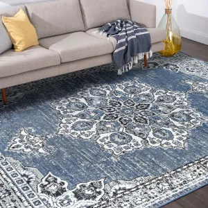 Wyman Bohemian & Eclectic Medallion Indoor Area Rug