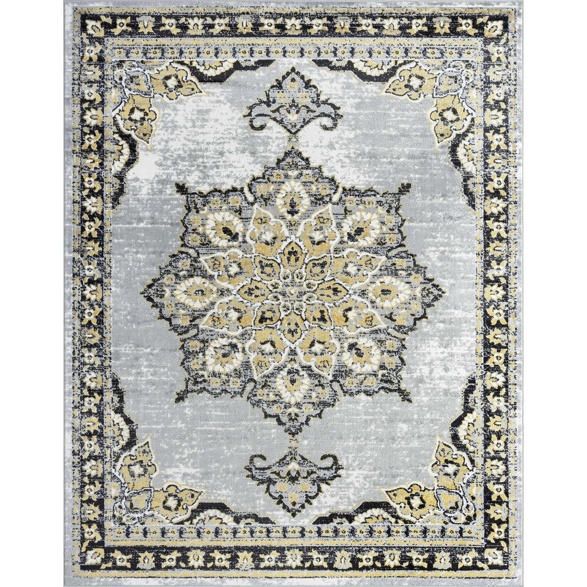 Wyman Bohemian & Eclectic Medallion Indoor Area Rug